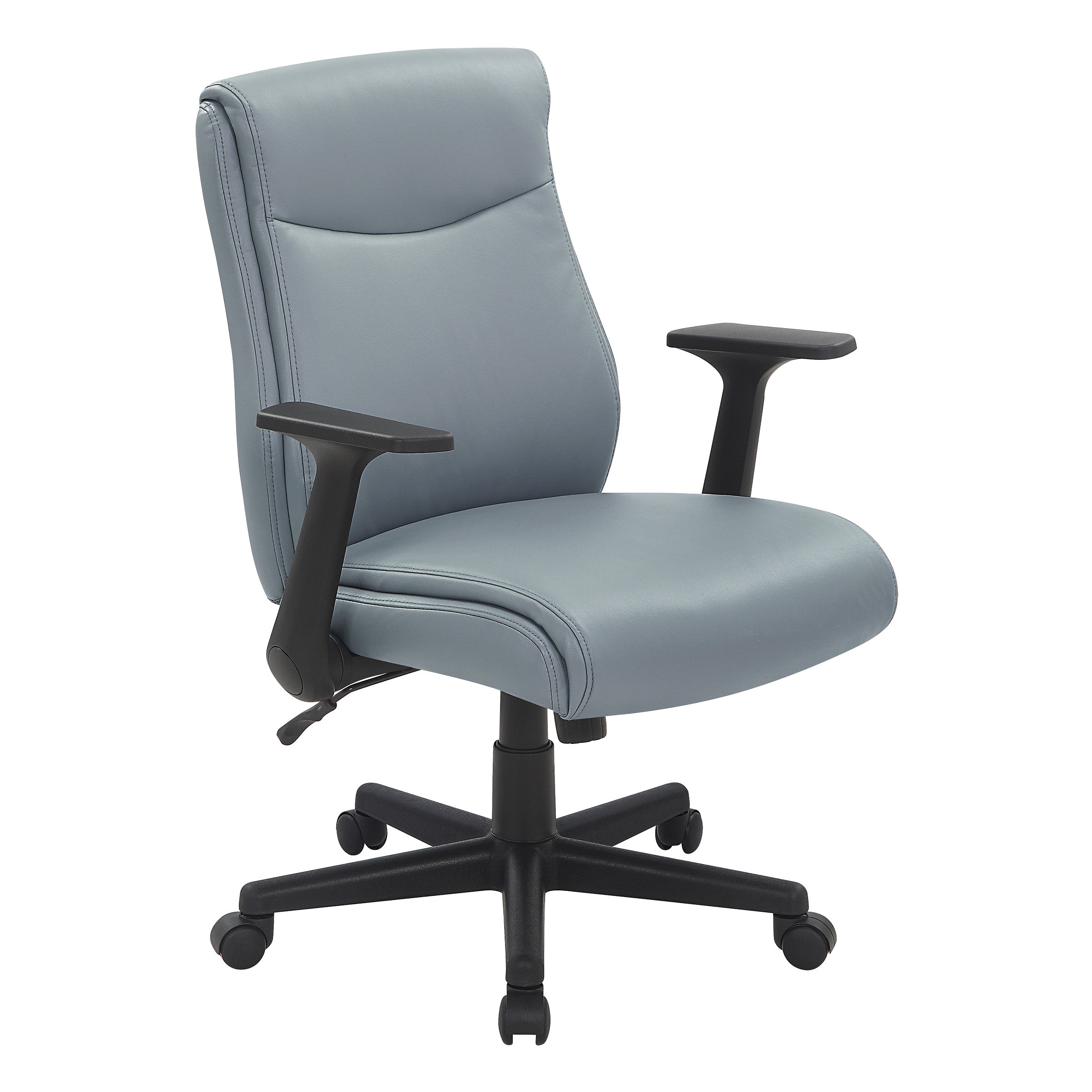 Mid Back Managers Office Chair - Charcoal Grey