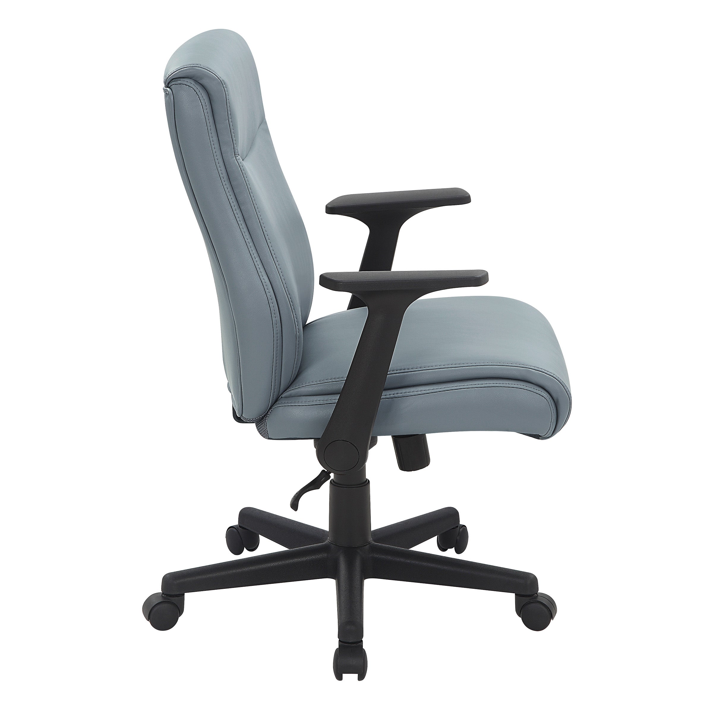 Mid Back Managers Office Chair - Charcoal Grey