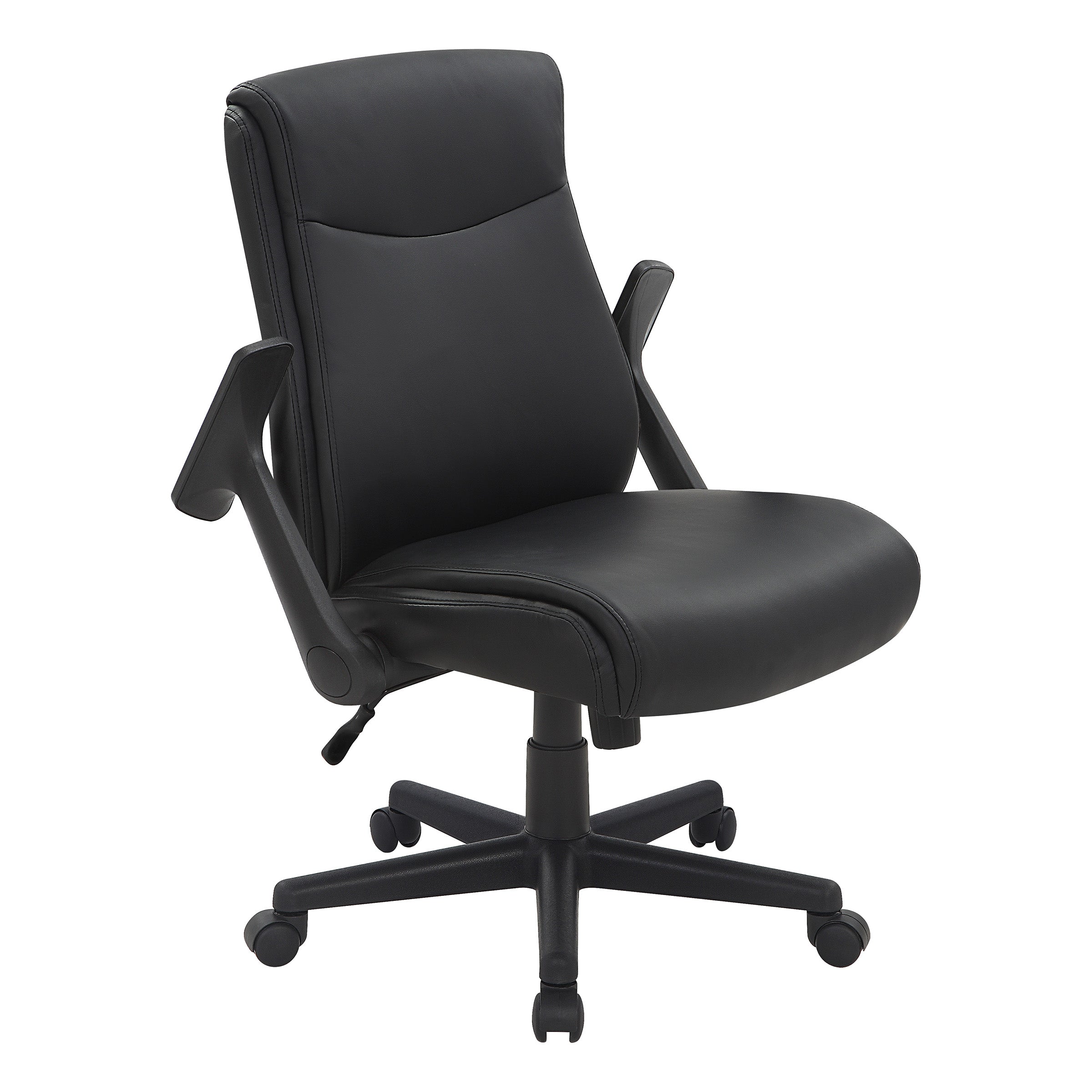 Mid Back Managers Office Chair - Black