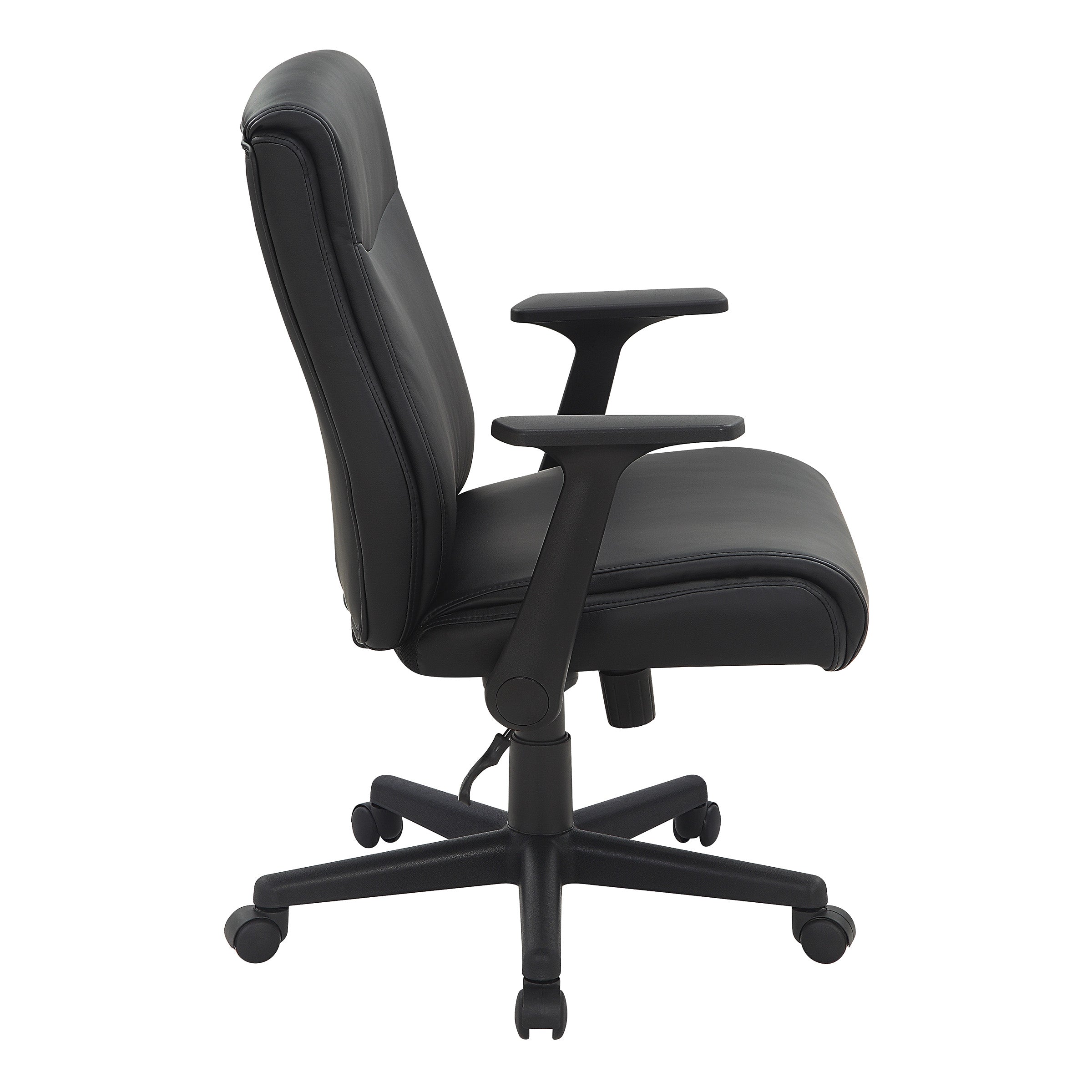 Mid Back Managers Office Chair - Black