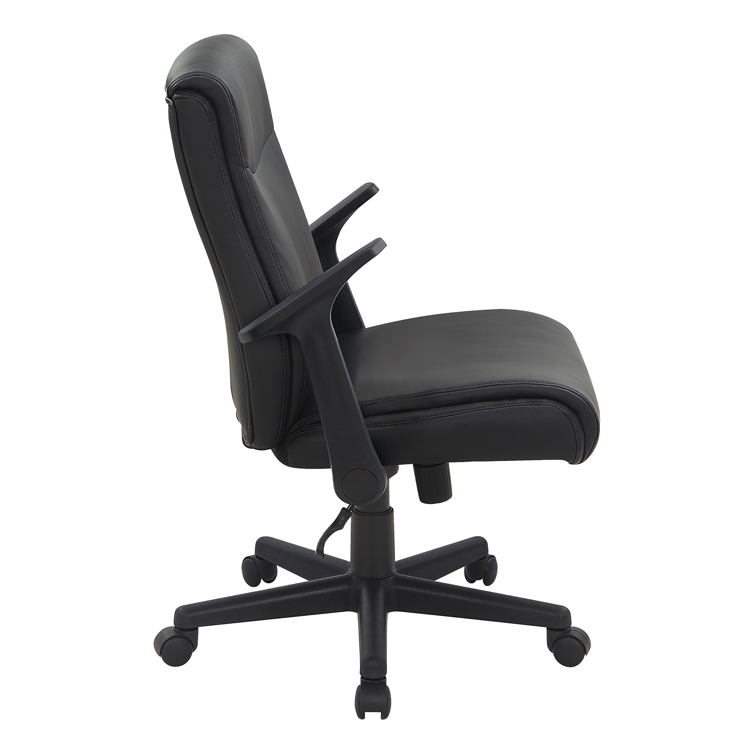 Mid Back Managers Office Chair - Black