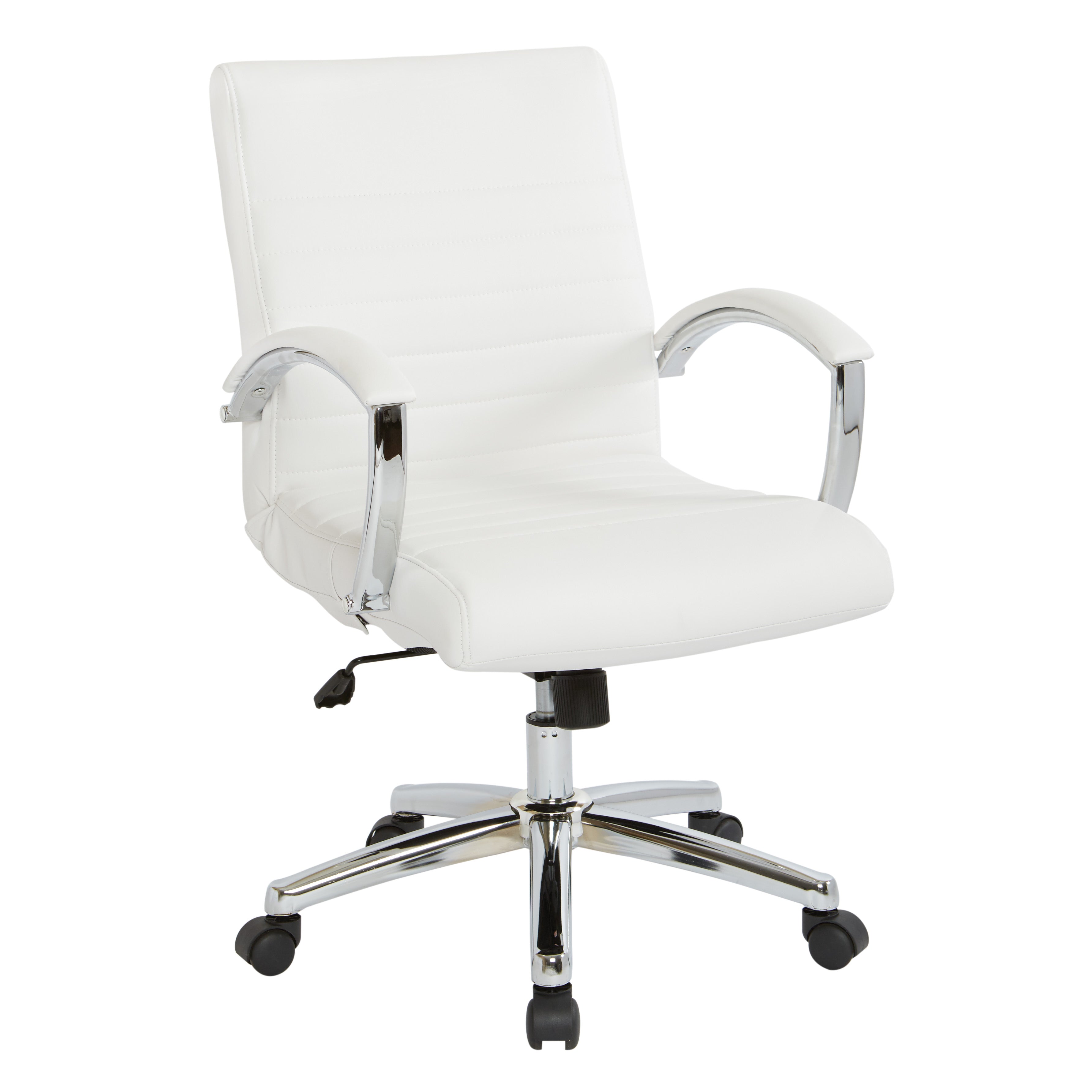 Executive Low Back Chair - White