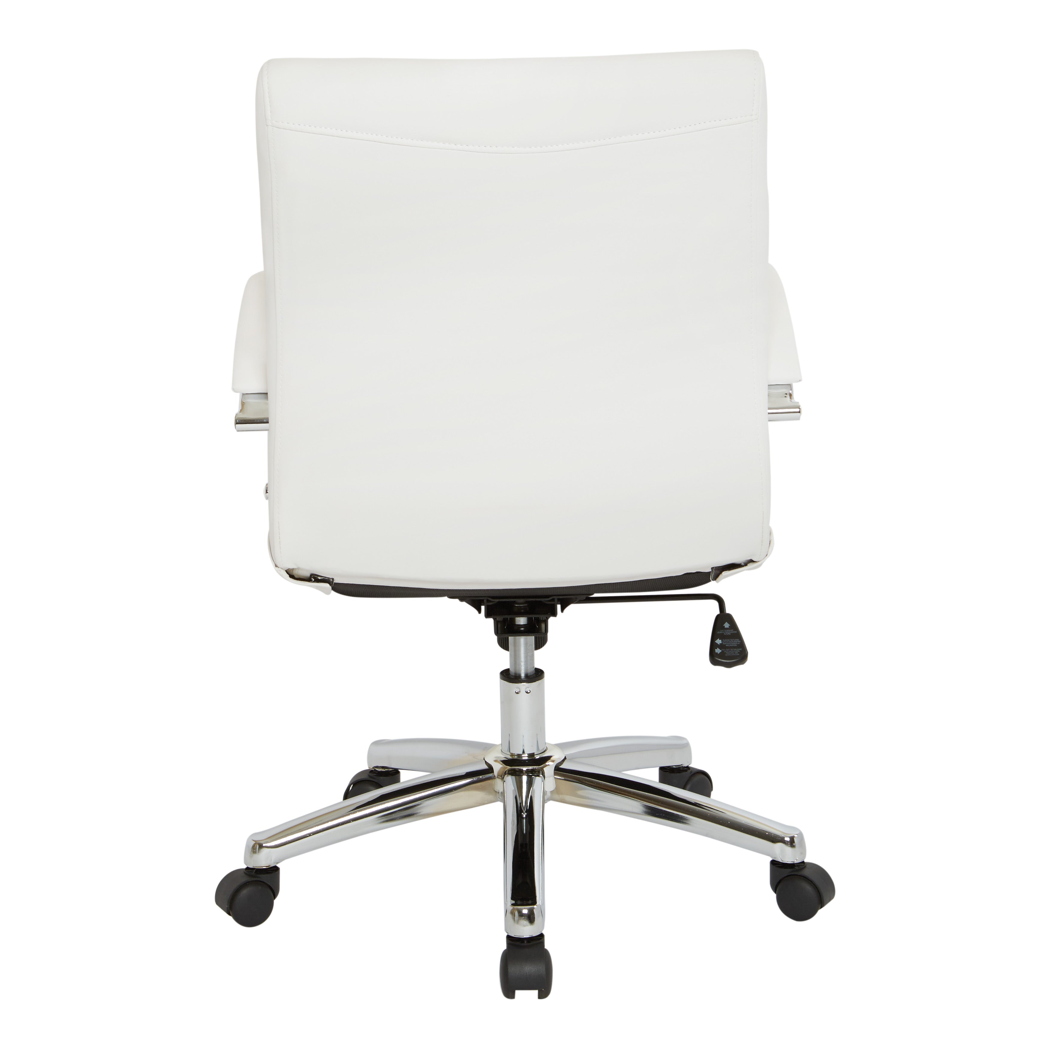 Executive Low Back Chair - White