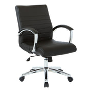 Executive Low Back Chair - Black