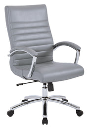 Executive Mid-Back Chair - Grey