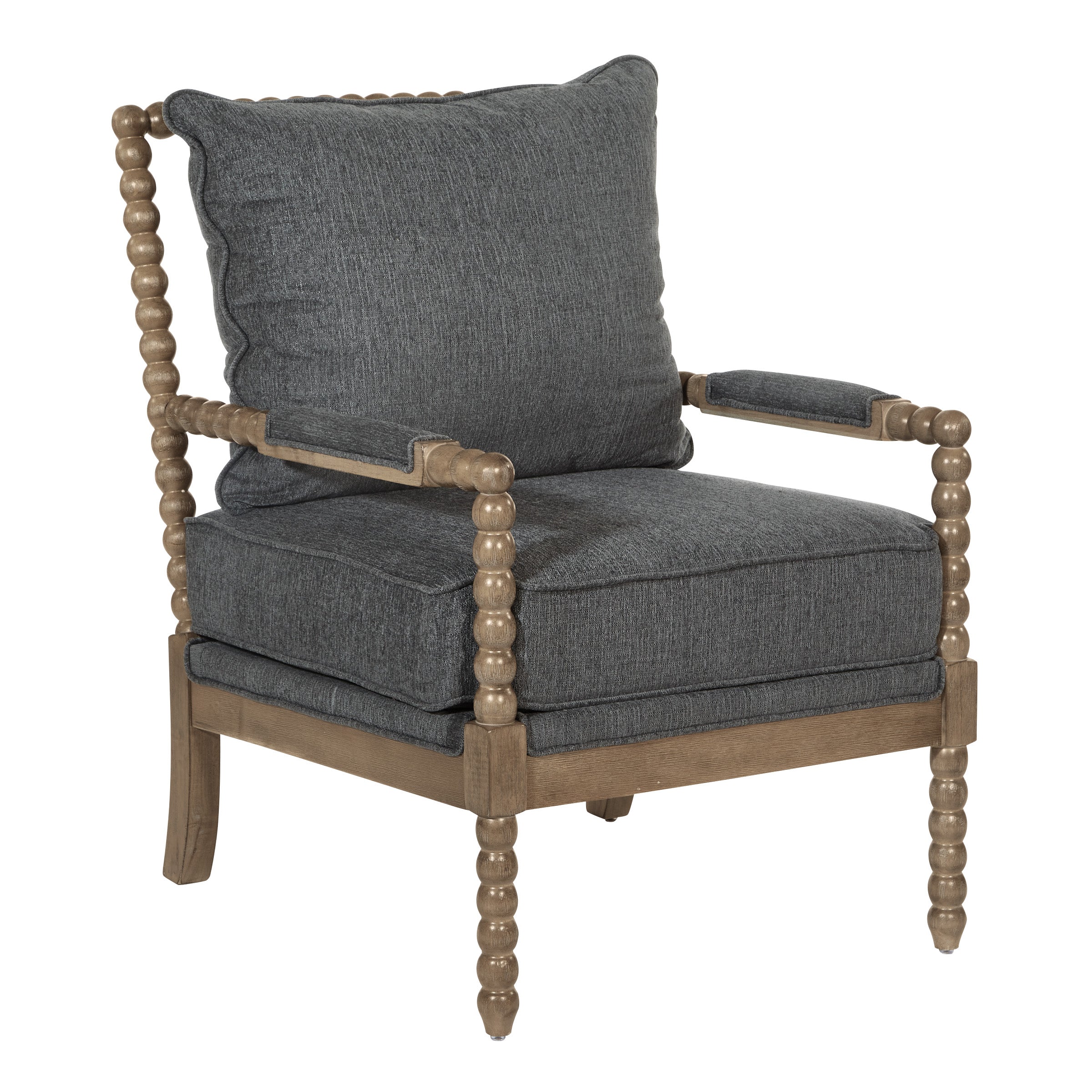 Fletcher Spindle Chair - Charcoal