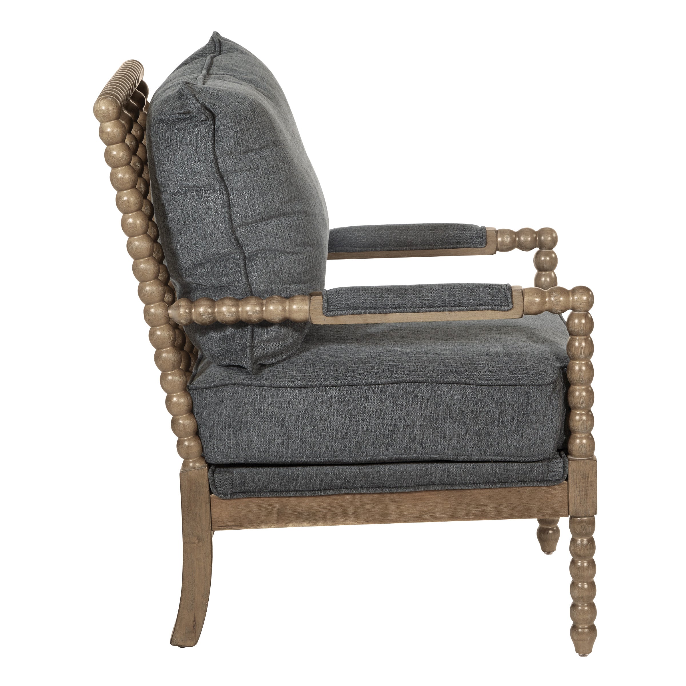 Fletcher Spindle Chair - Charcoal