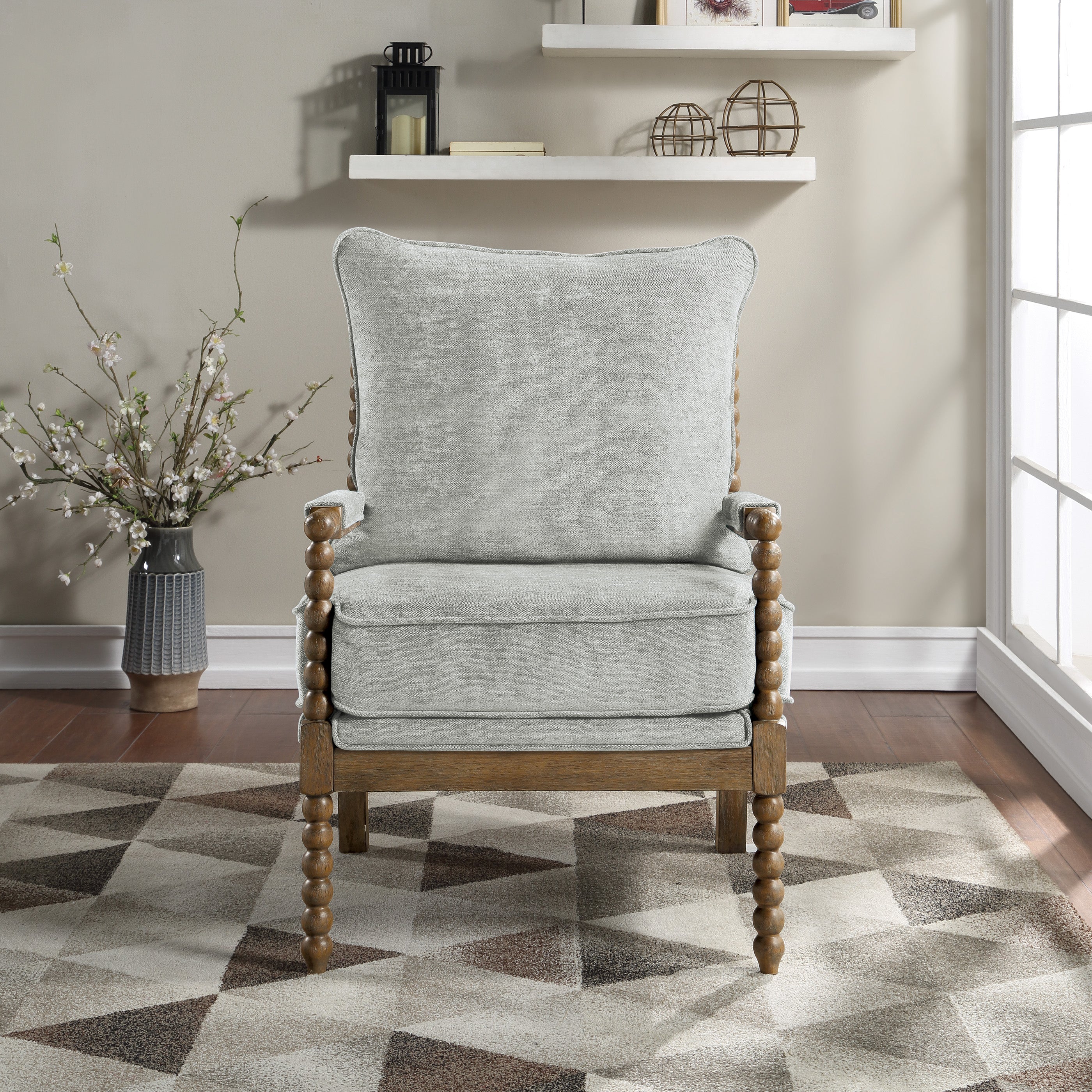 Fletcher Spindle Chair - Smoke