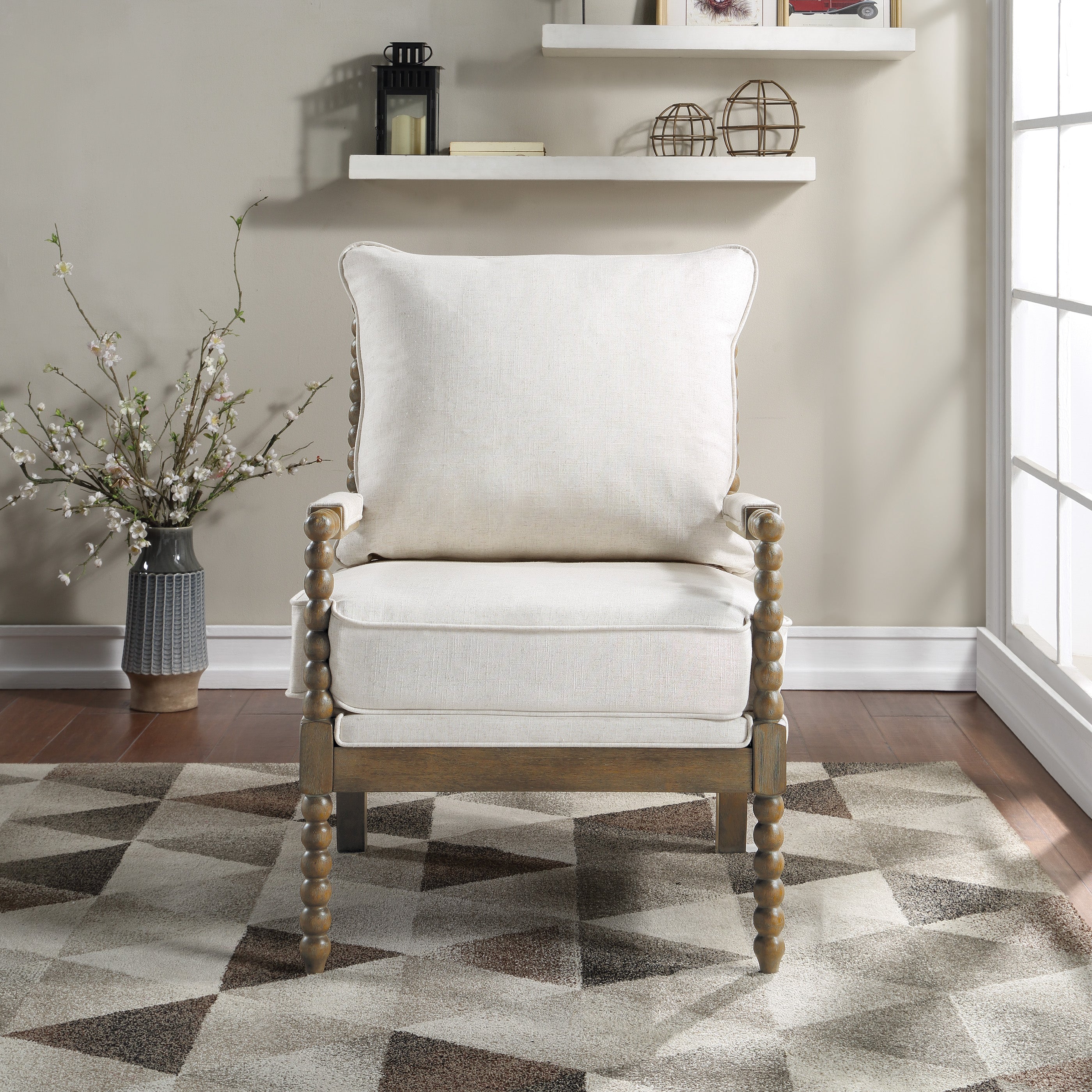 Fletcher Spindle Chair - Linen