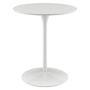 Flower Counter Height Table - White
