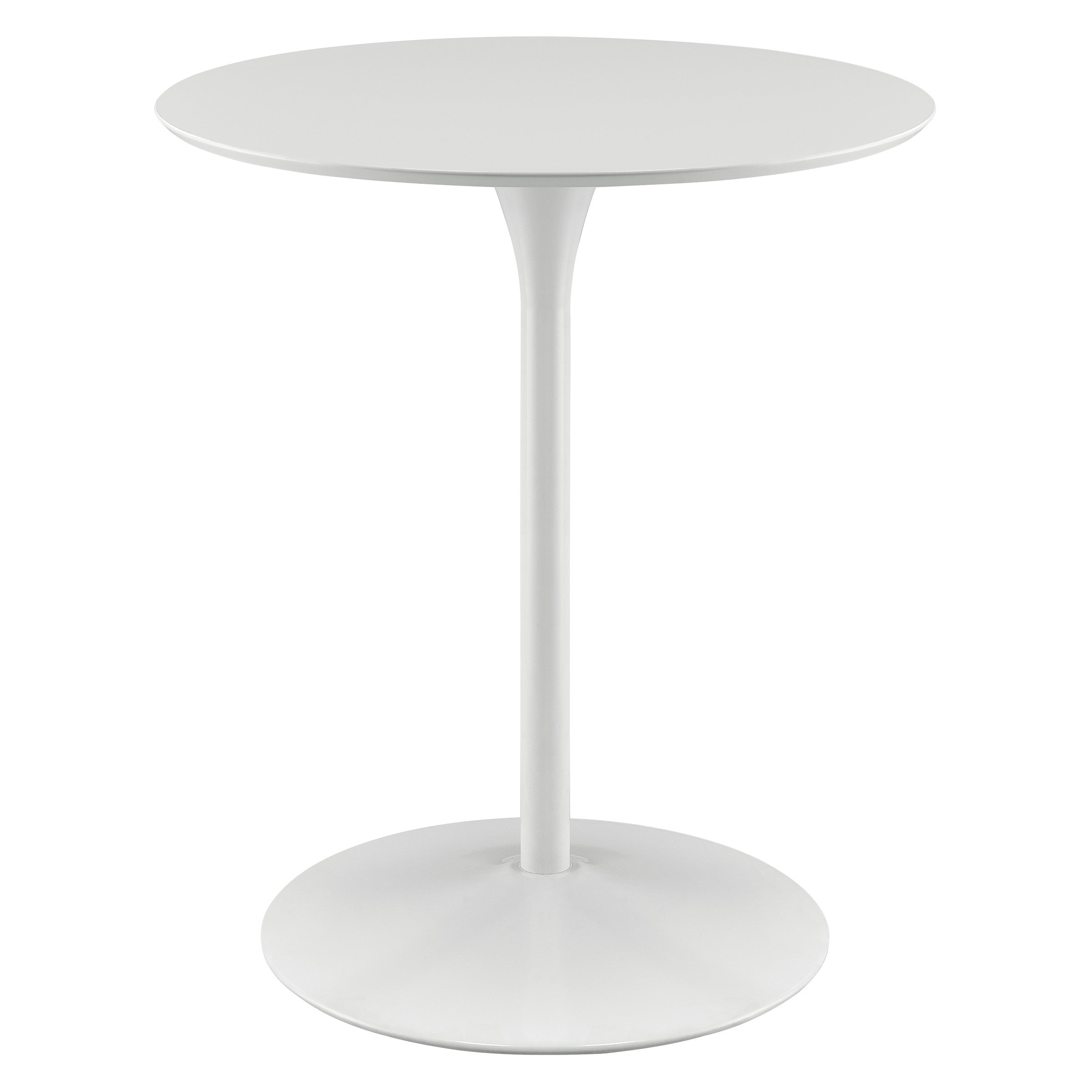 Flower Counter Height Table - White