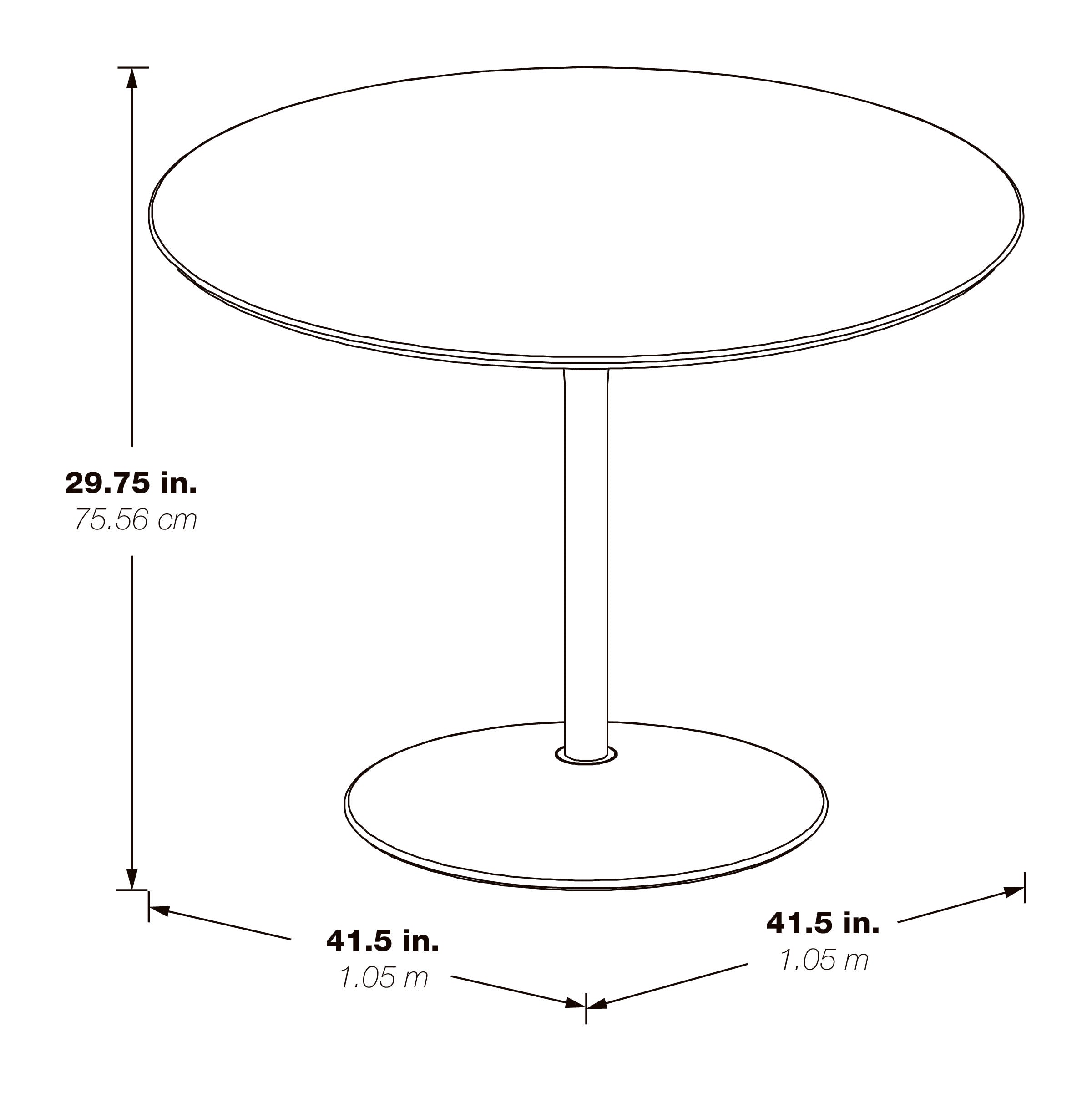 Flower Dining Table - White
