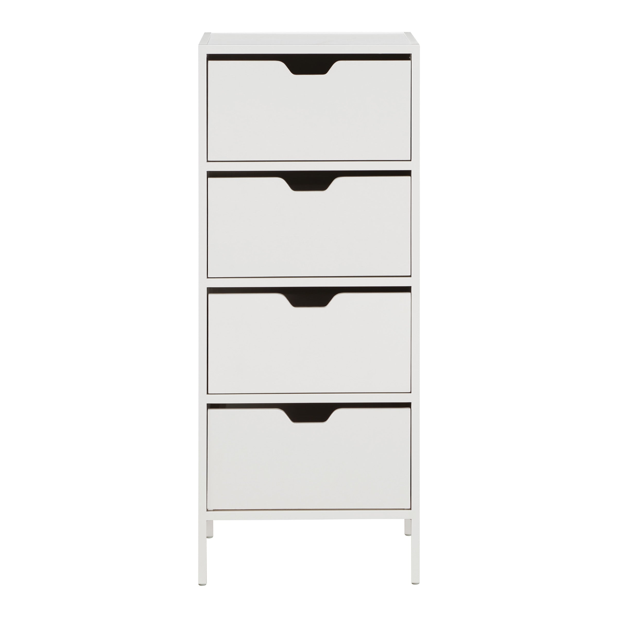 Freeport 4-Drawer Accent Storage  - White