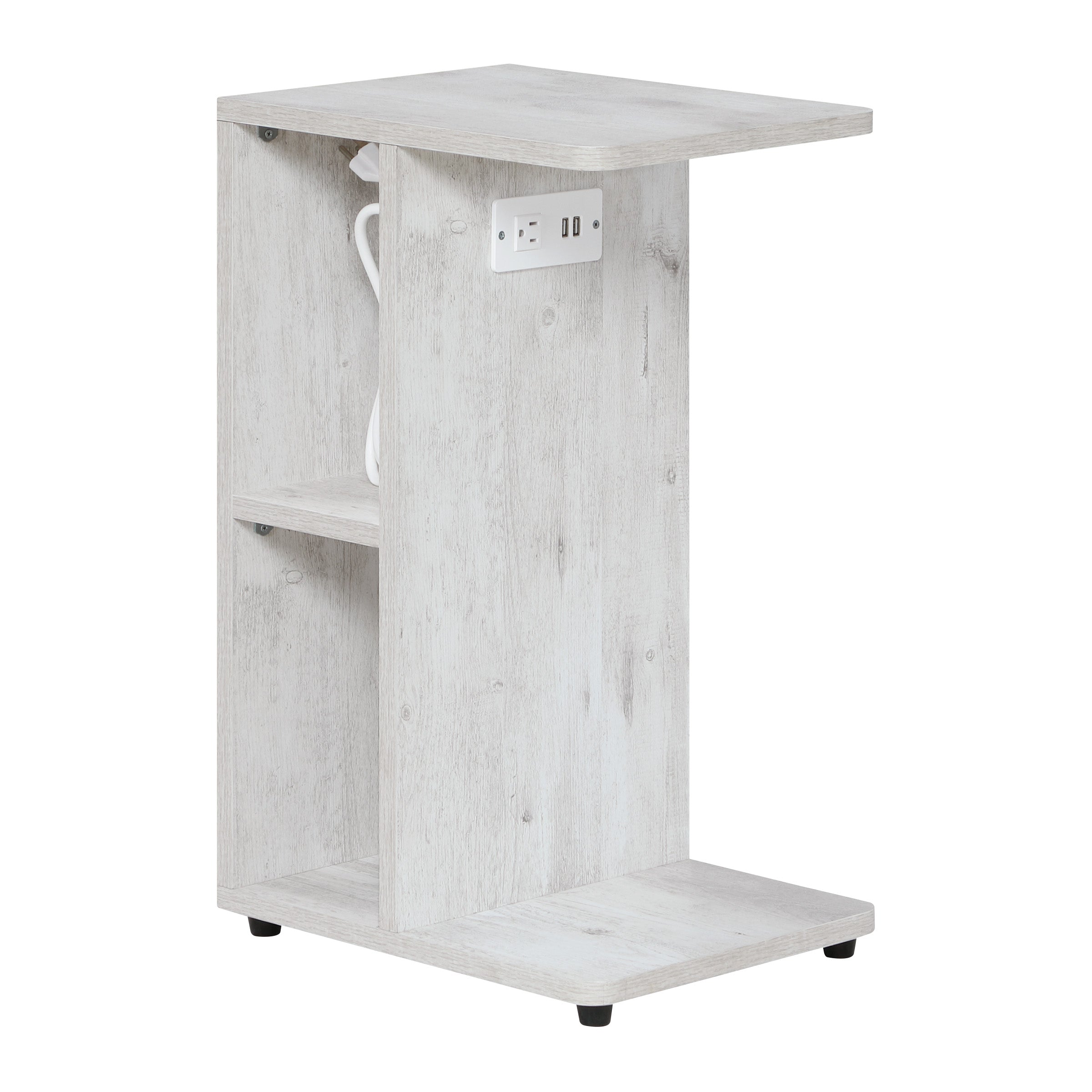 Gemma Accent Table - Rustic Grey Finish