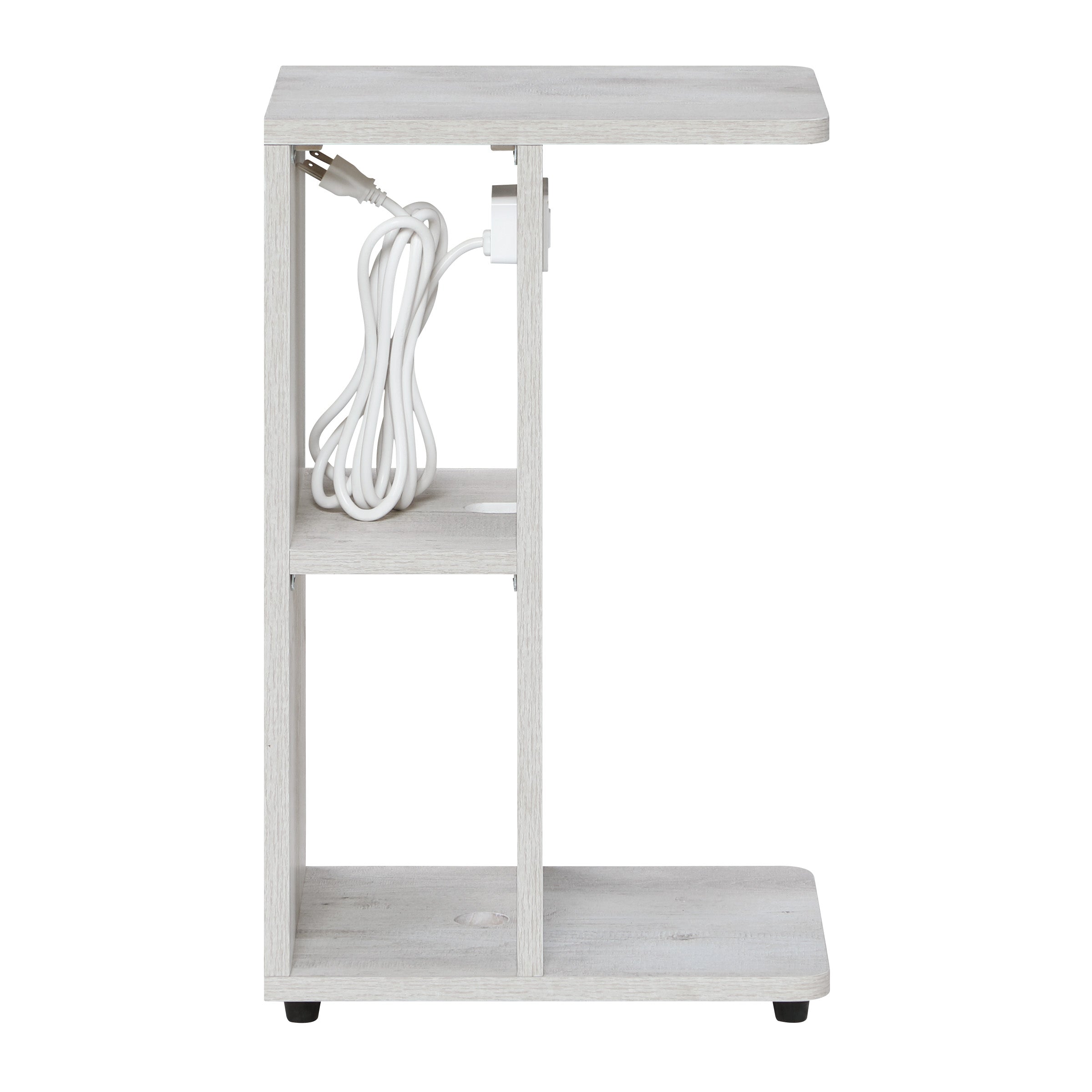 Gemma Accent Table - Rustic Grey Finish