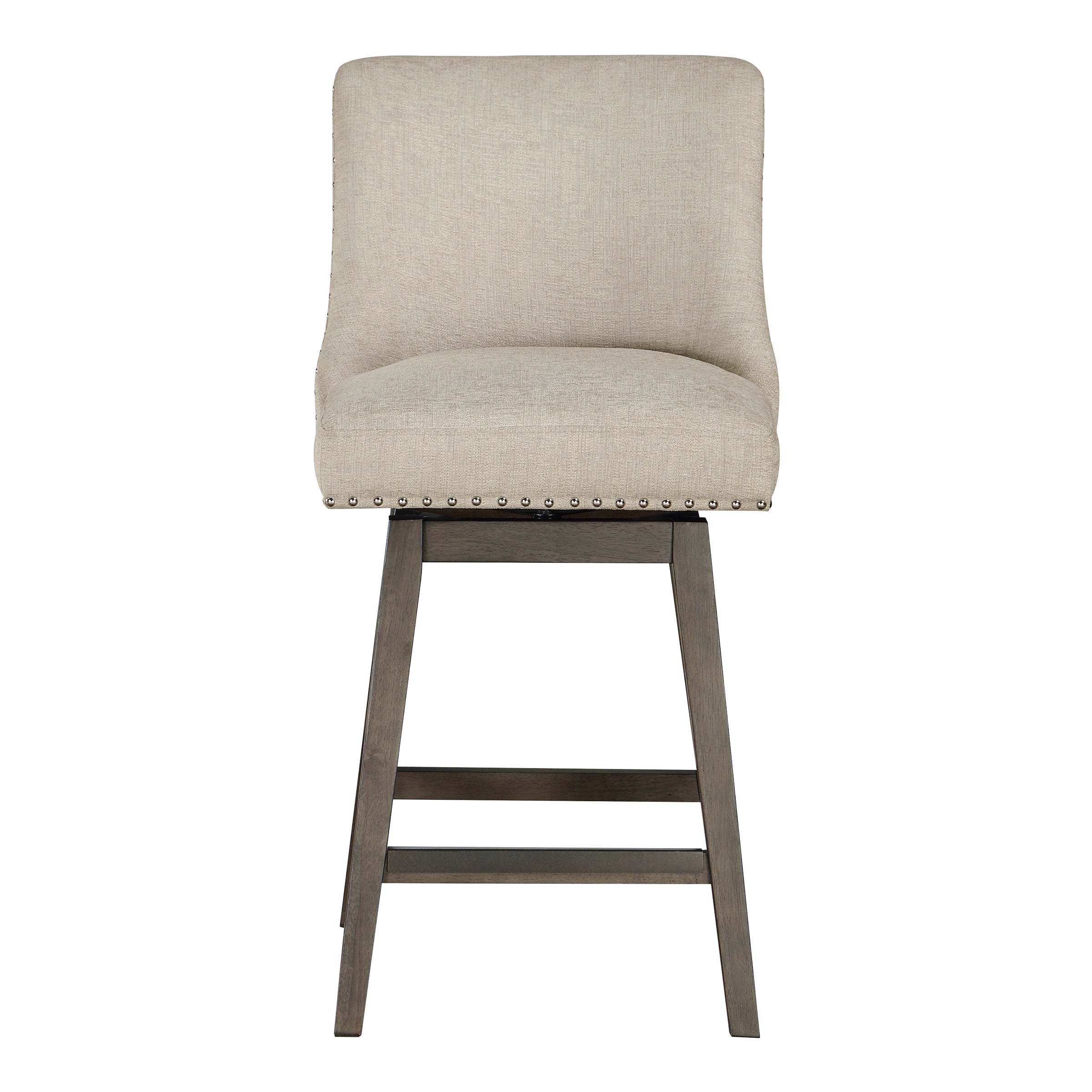 Granville 26" Swivel Stool - Wheat / Grey