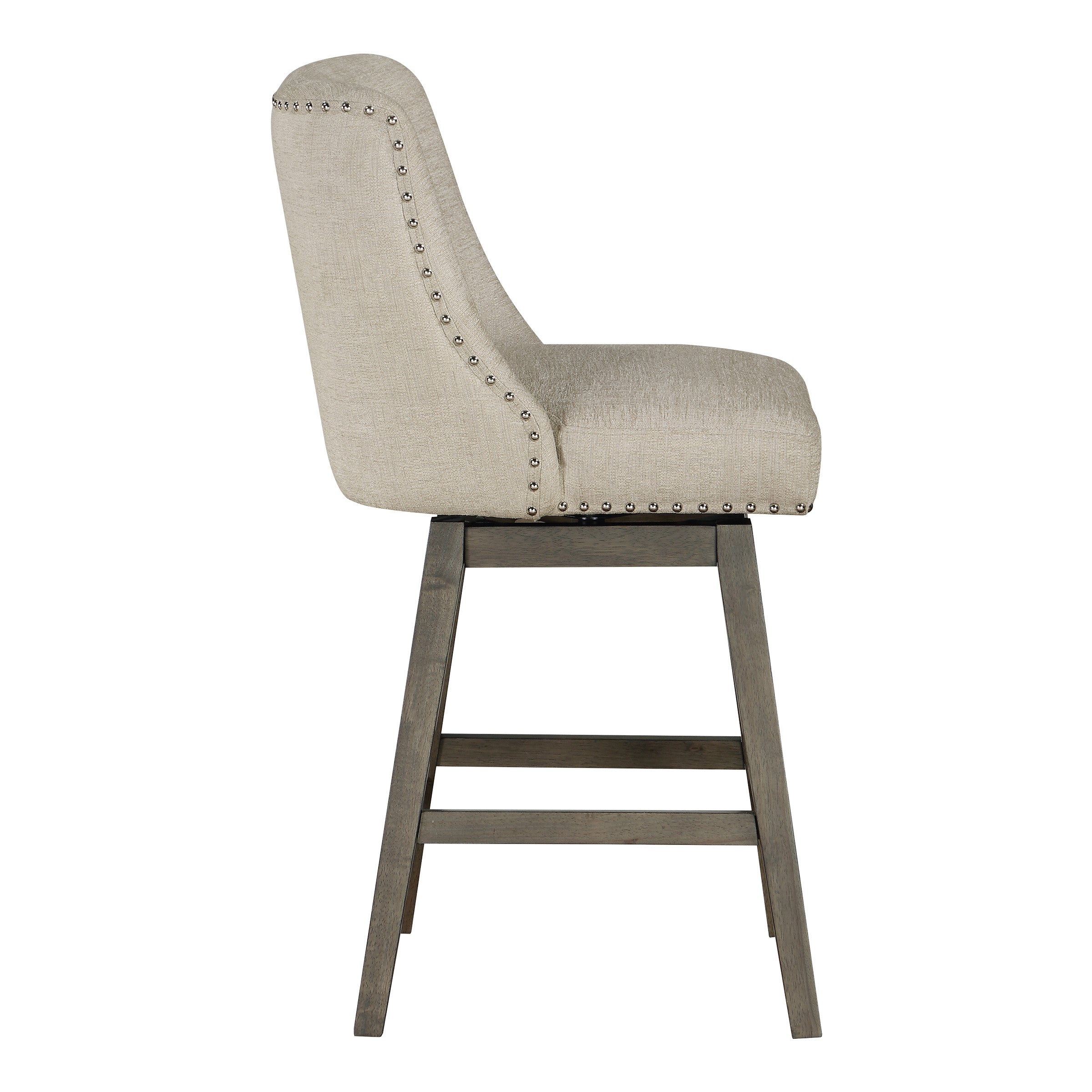 Granville 26" Swivel Stool - Wheat / Grey