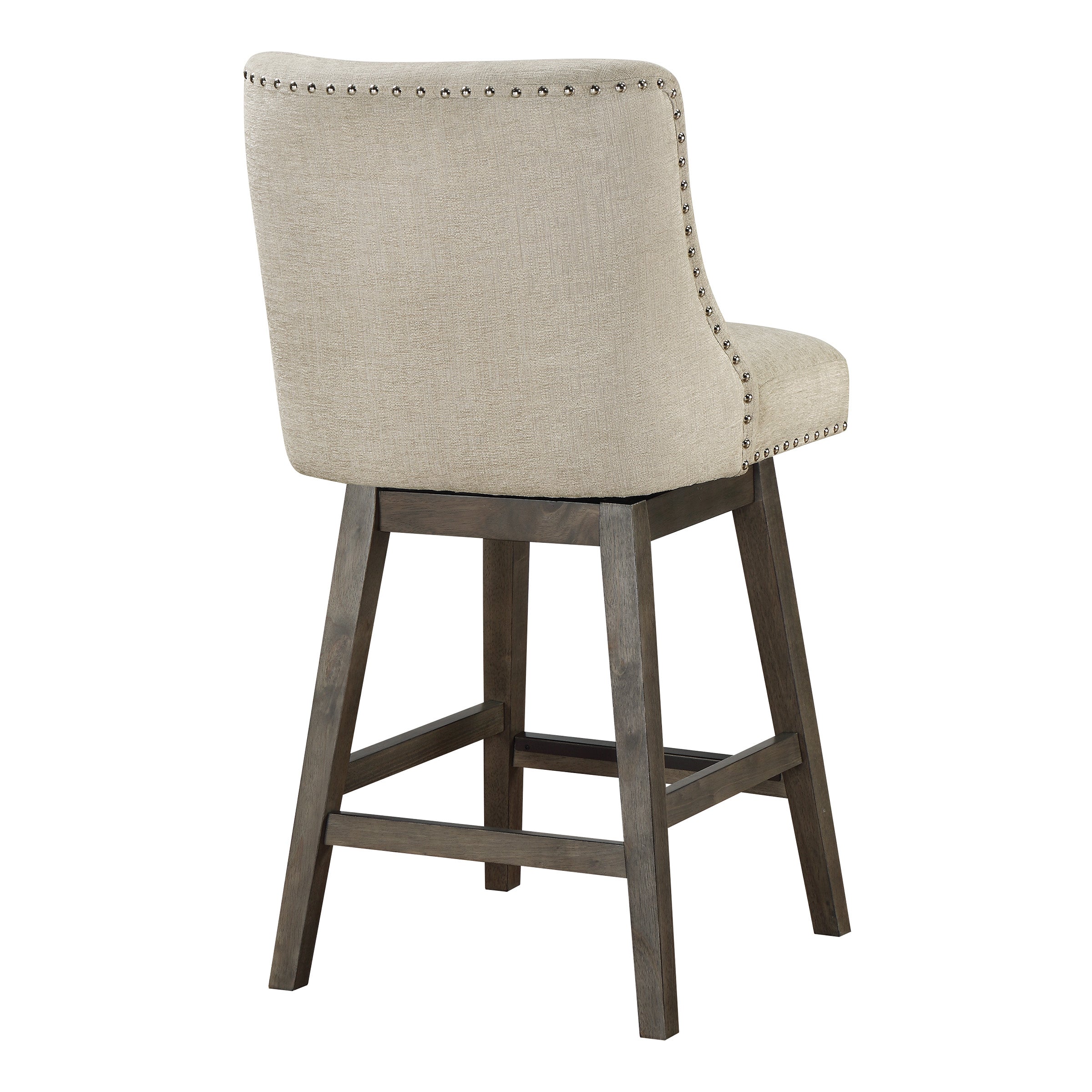 Granville 26" Swivel Stool - Wheat / Grey