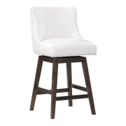 Granville 26" Swivel Counter Stool - White/Grey
