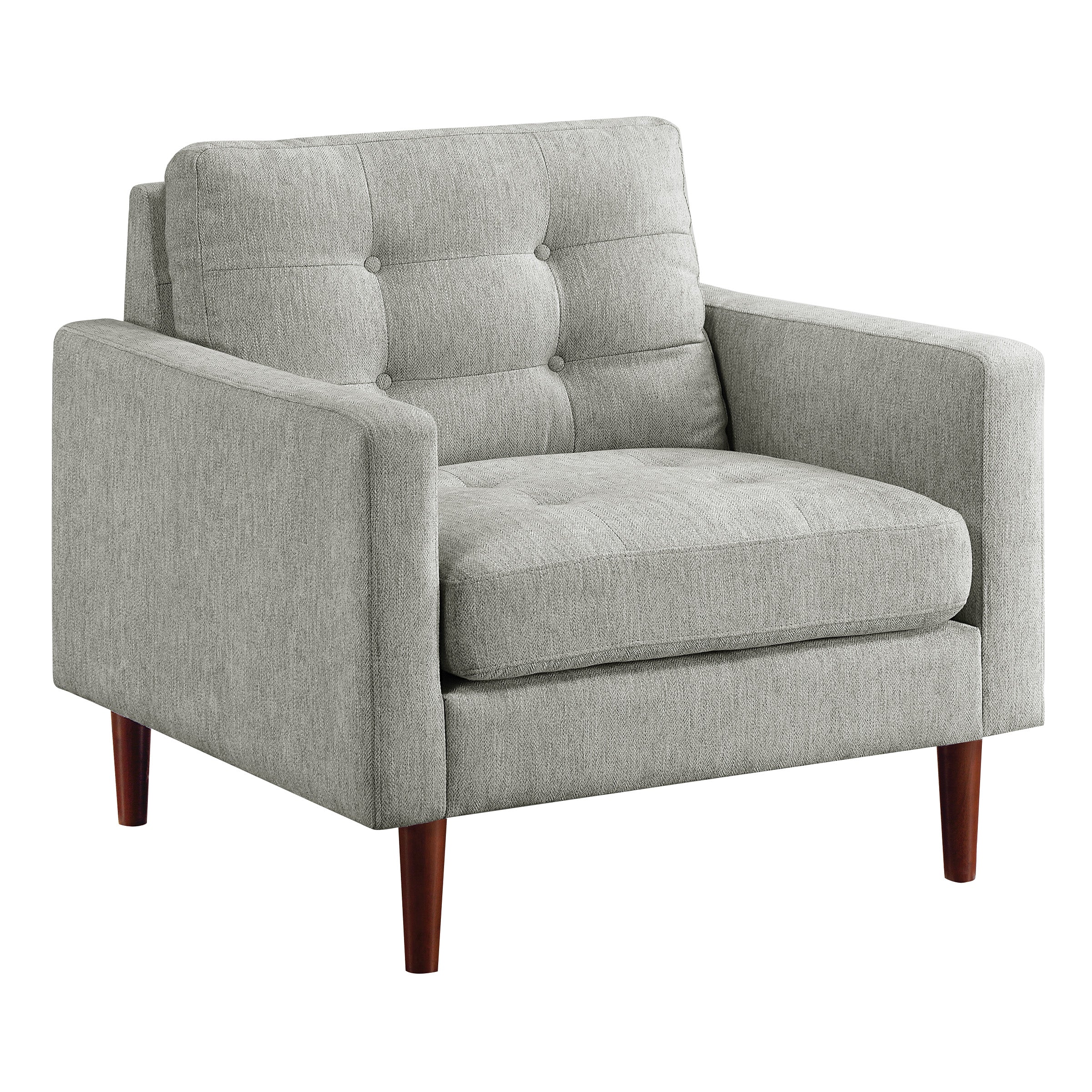 Grayburn Mid-Century Chair - Smoke
