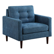 Grayburn Mid-Century Chair - Navy