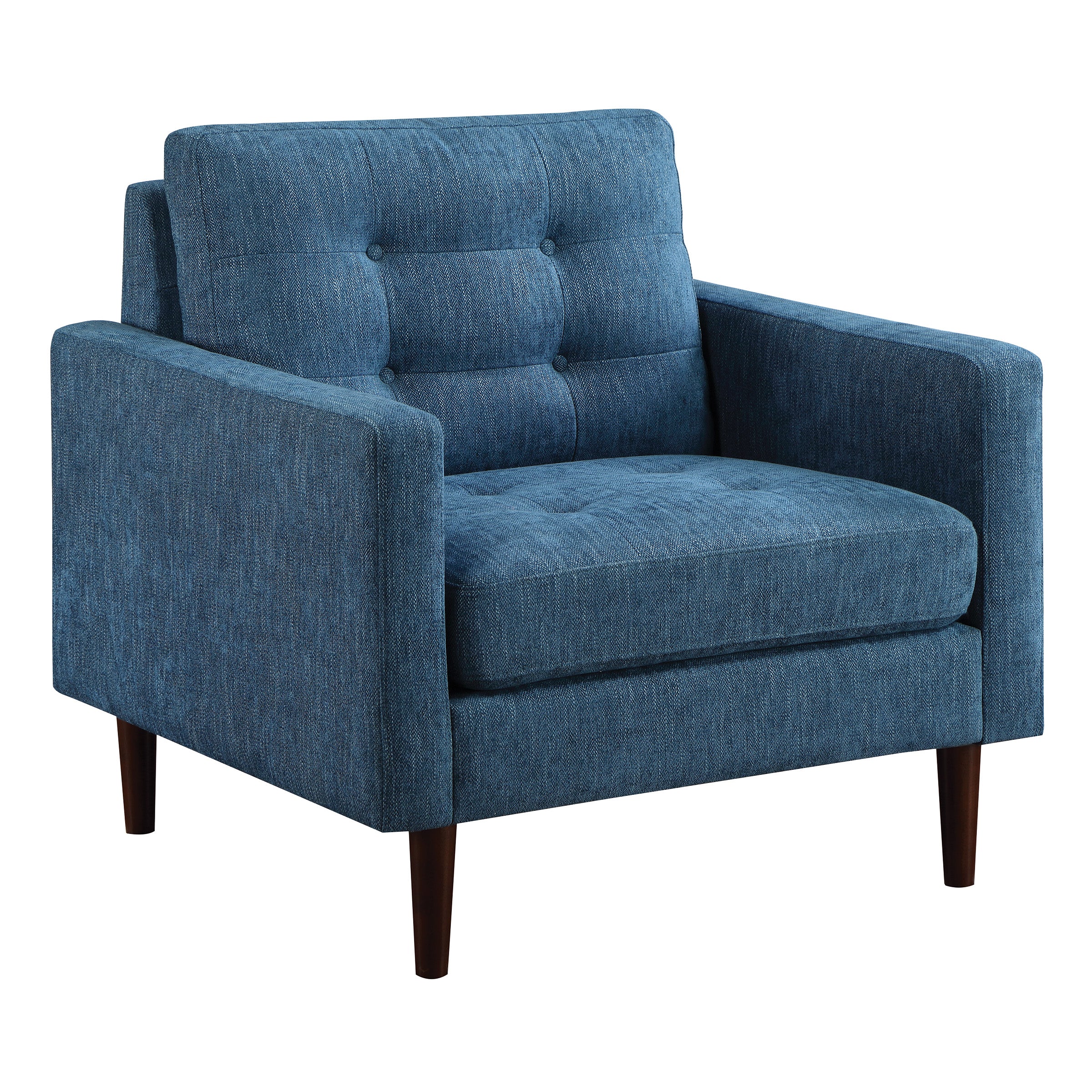 Grayburn Mid-Century Chair - Navy