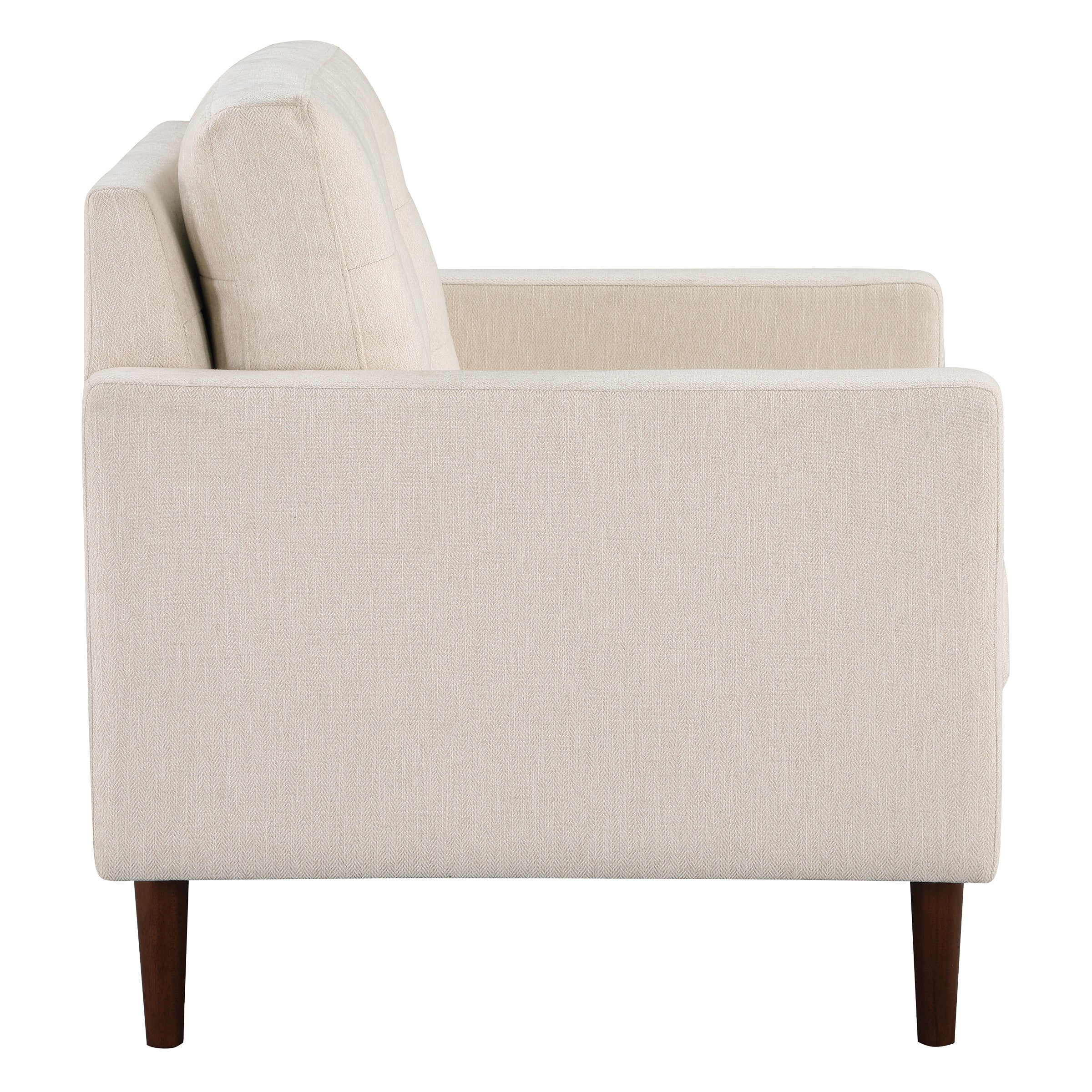 Grayburn Mid-Century Chair - Cream