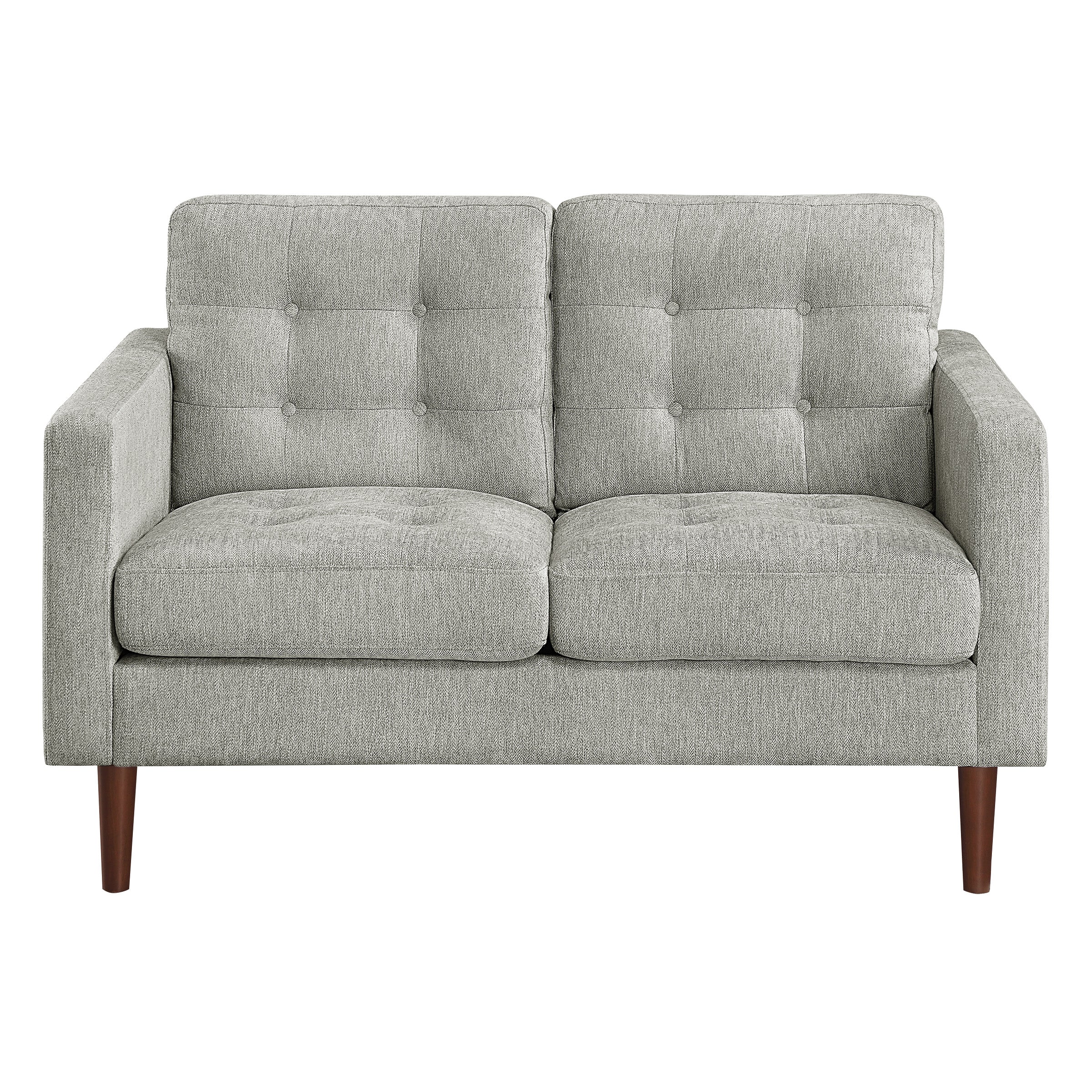 Grayburn Mid-Century Loveseat - Smoke