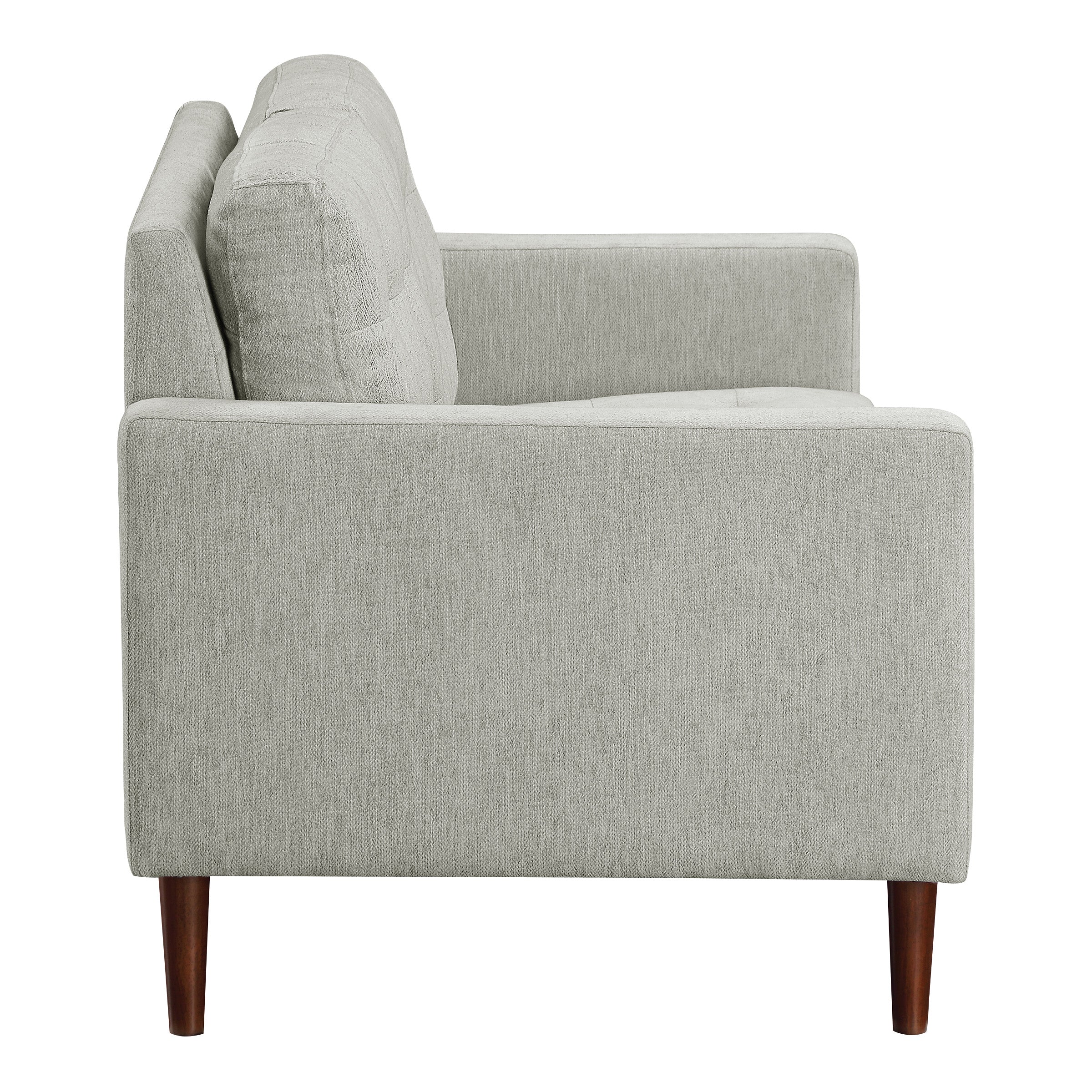 Grayburn Mid-Century Loveseat - Smoke