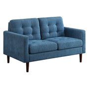 Grayburn Mid-Century Loveseat - Navy