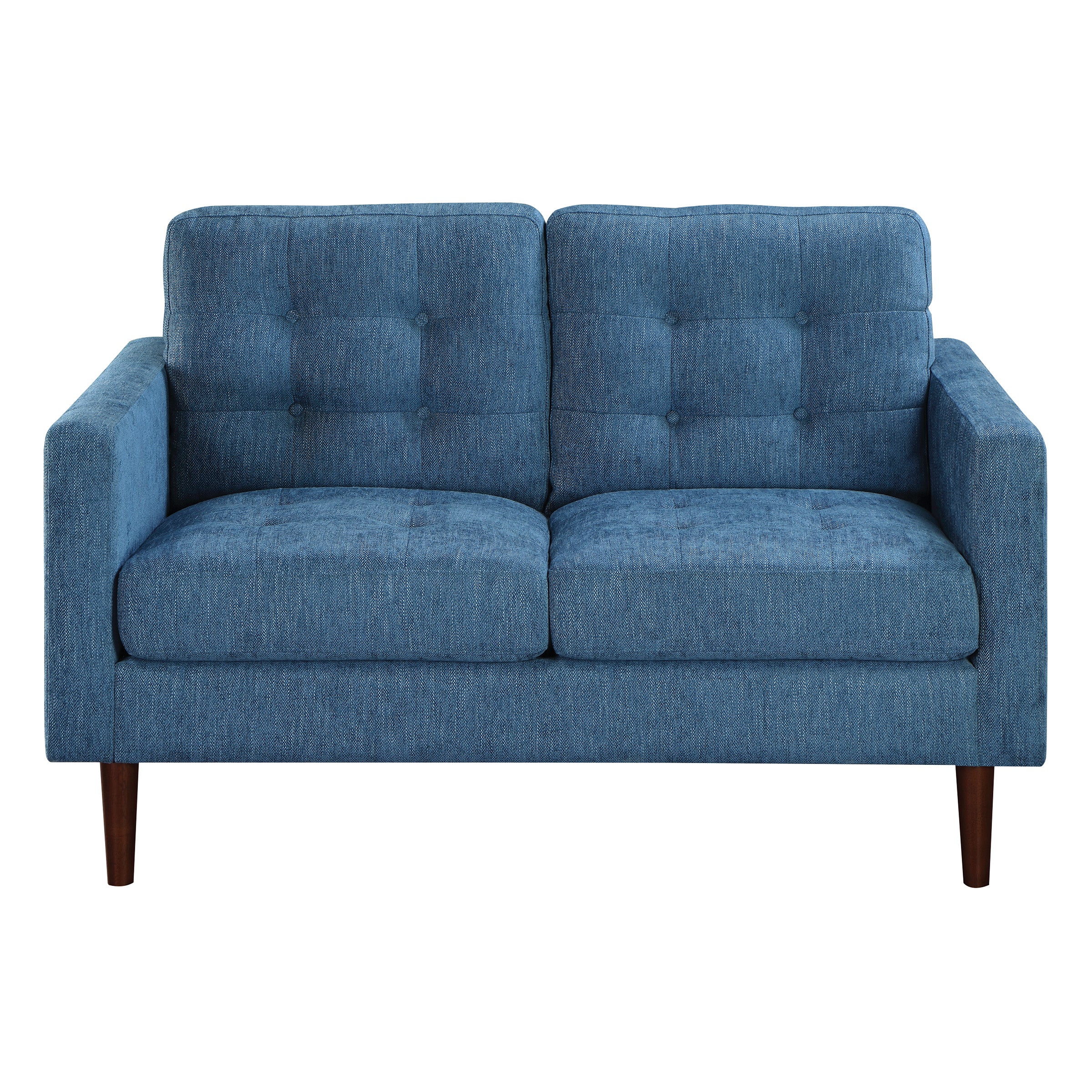 Grayburn Mid-Century Loveseat - Navy