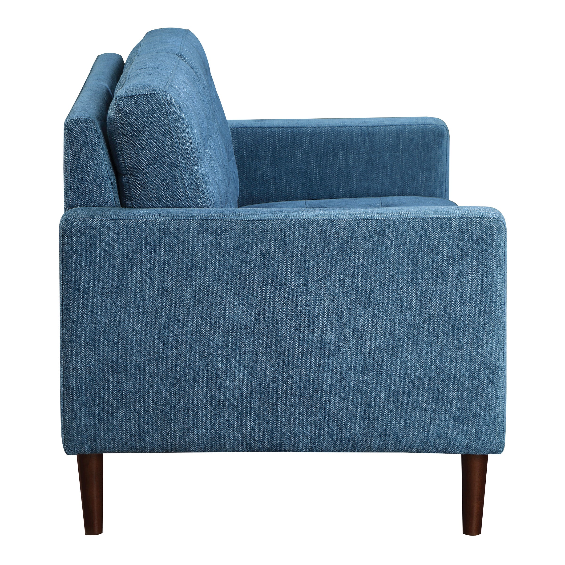 Grayburn Mid-Century Loveseat - Navy