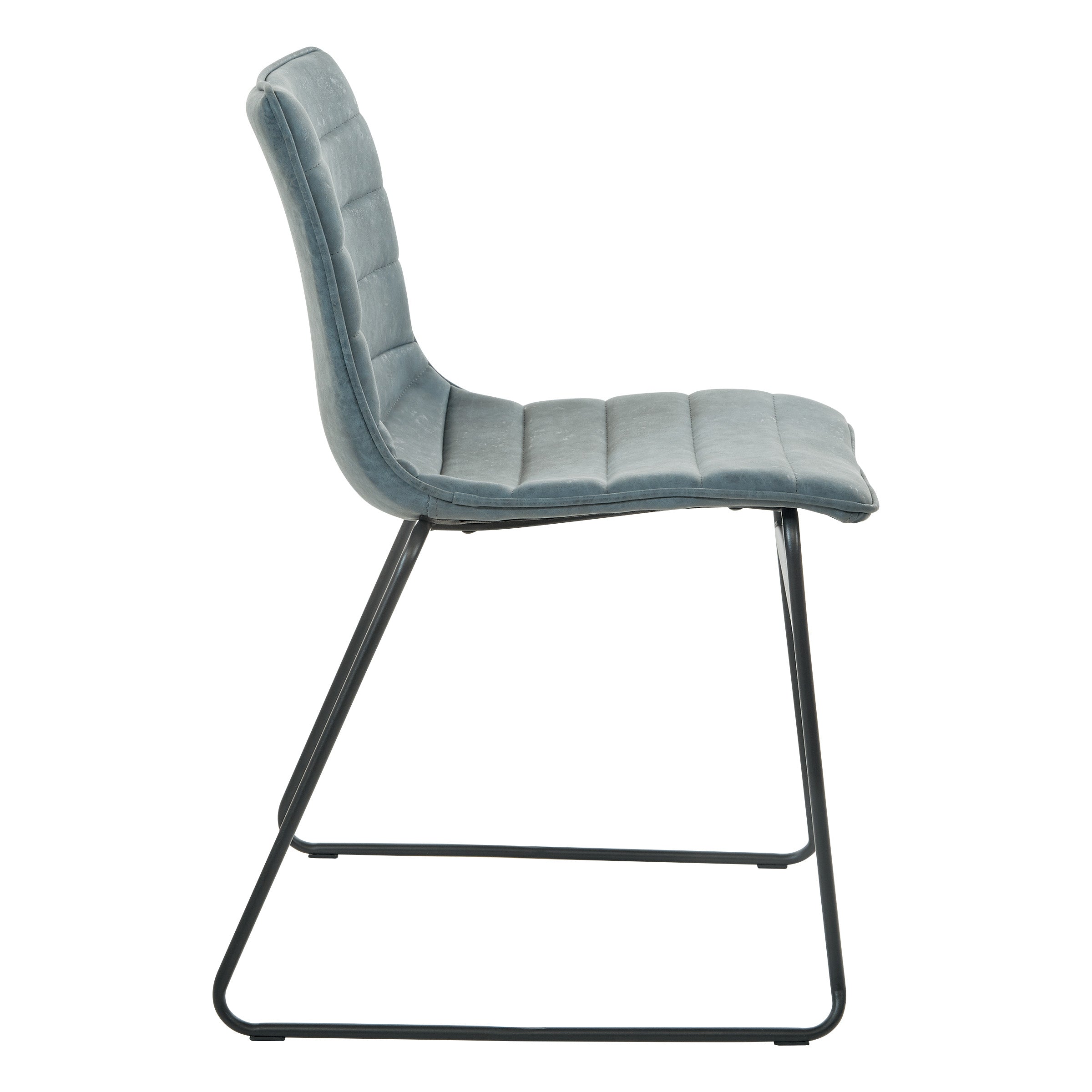 Halo Stacking Chair 2/CTN - Navy