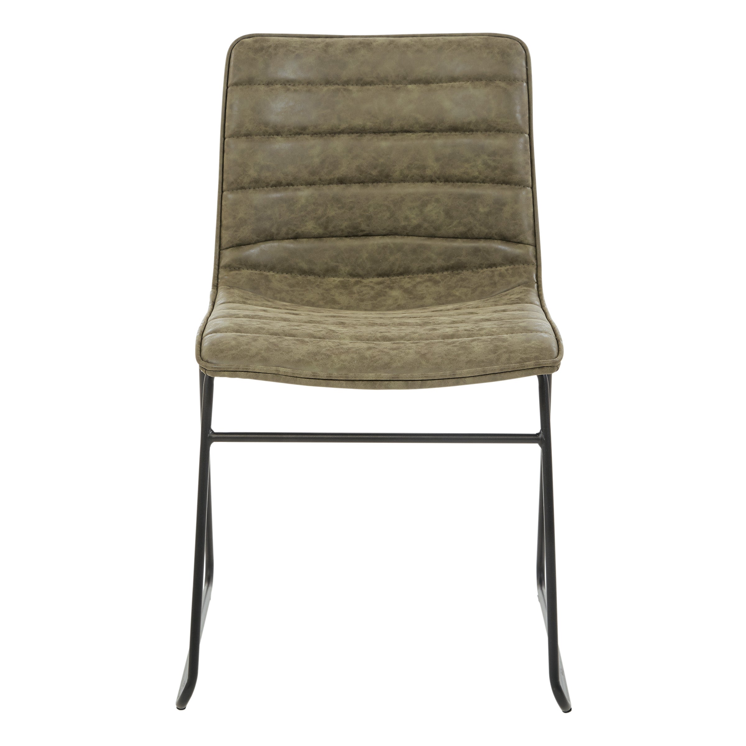 Halo Stacking Chair 2/CTN - Olive