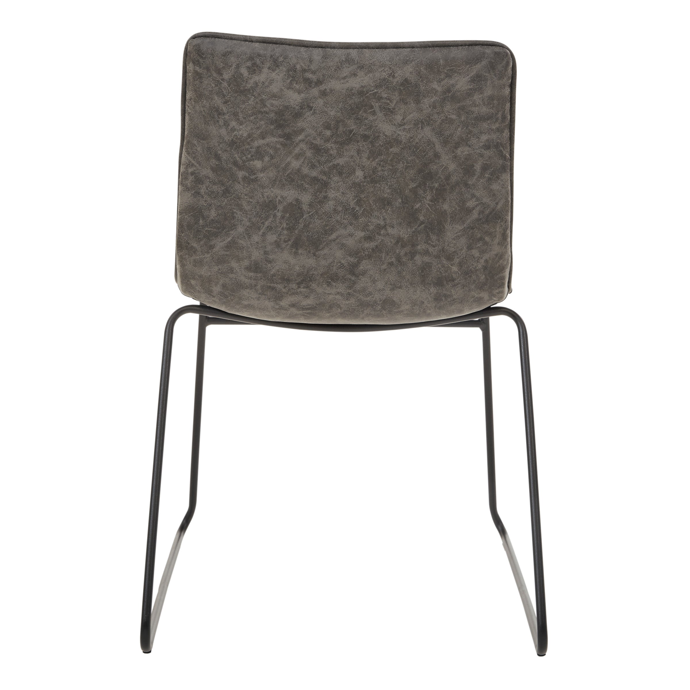 Halo Stacking Chair 2/CTN - Charcoal