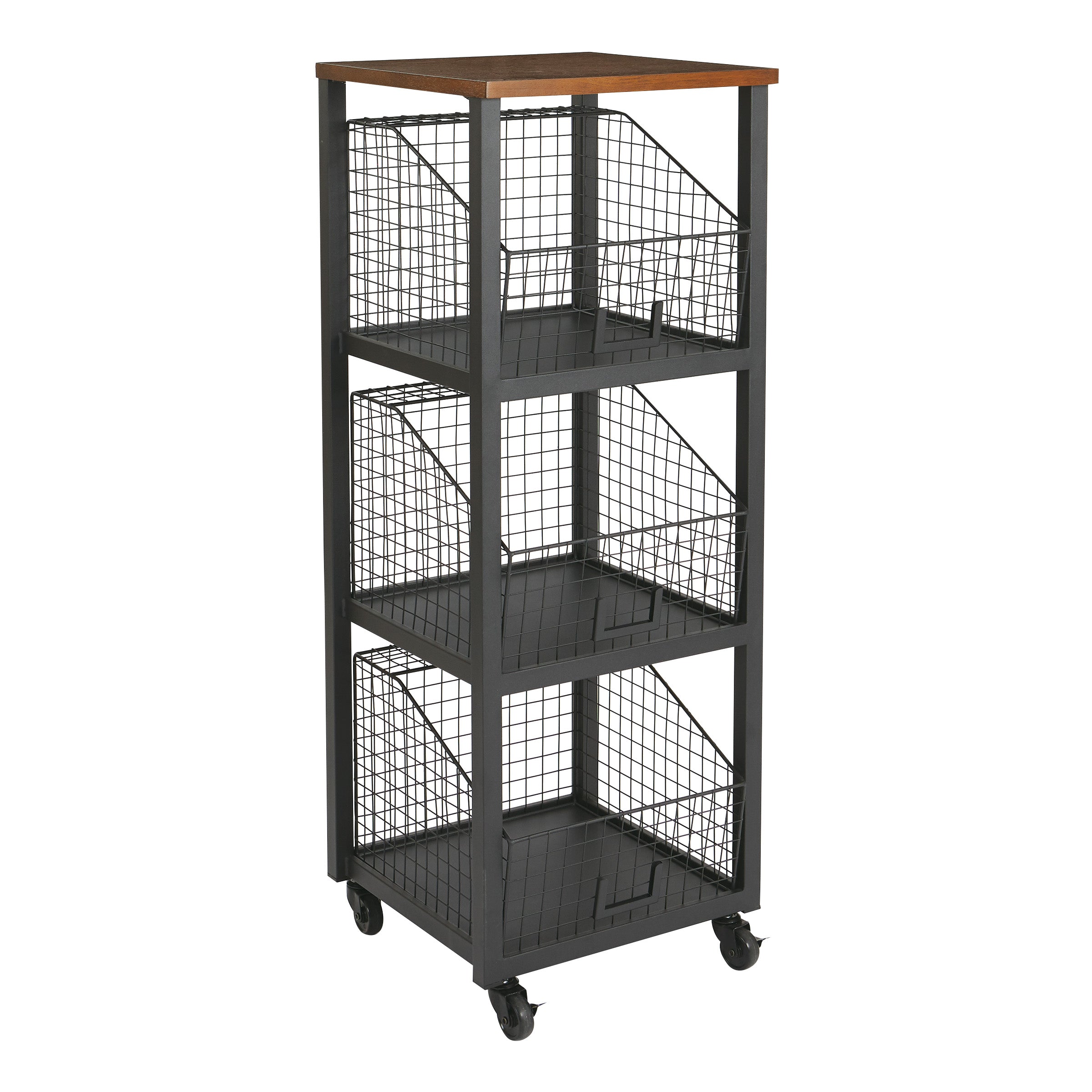 Hanover 3 Drawer Storage Console - Sumatra