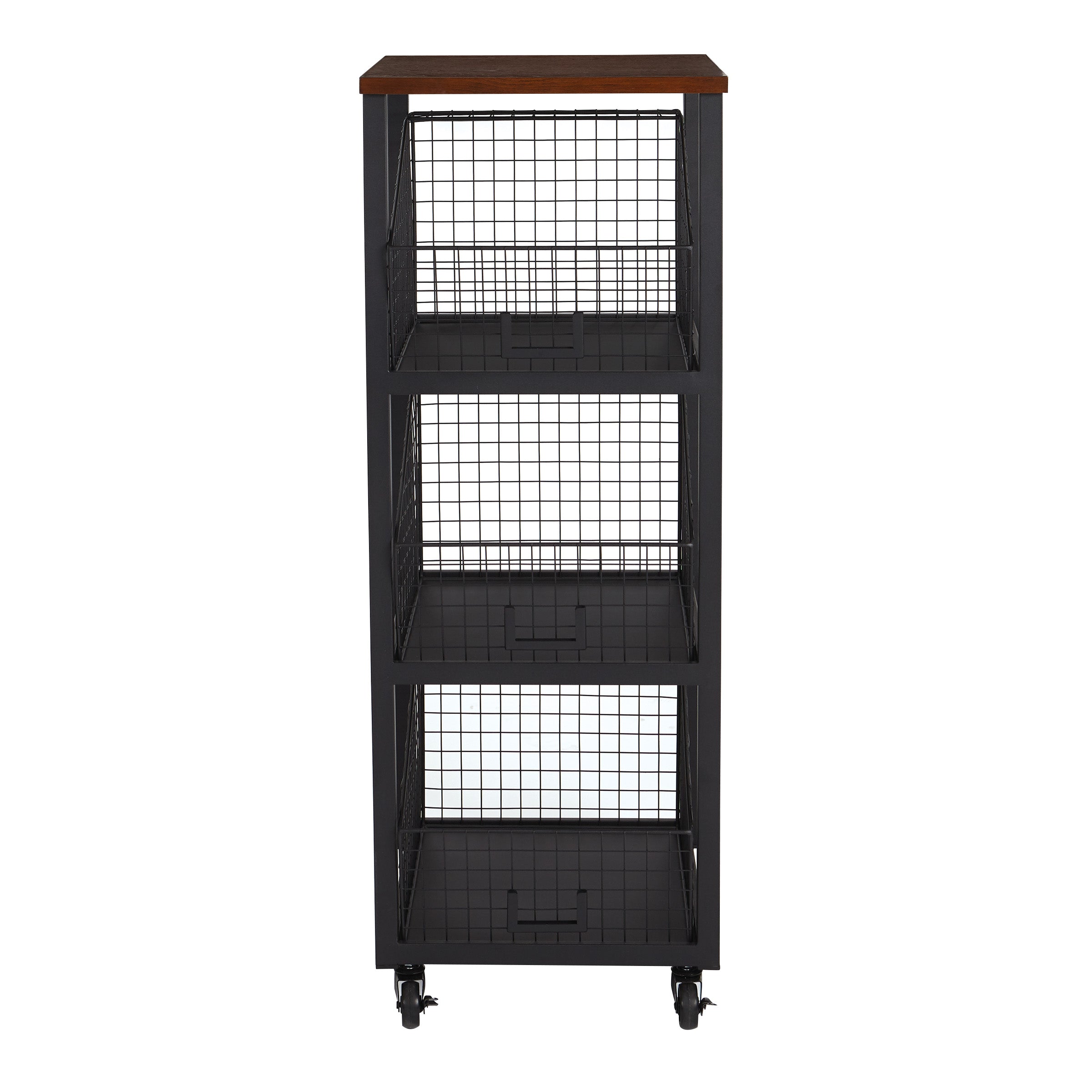 Hanover 3 Drawer Storage Console - Sumatra