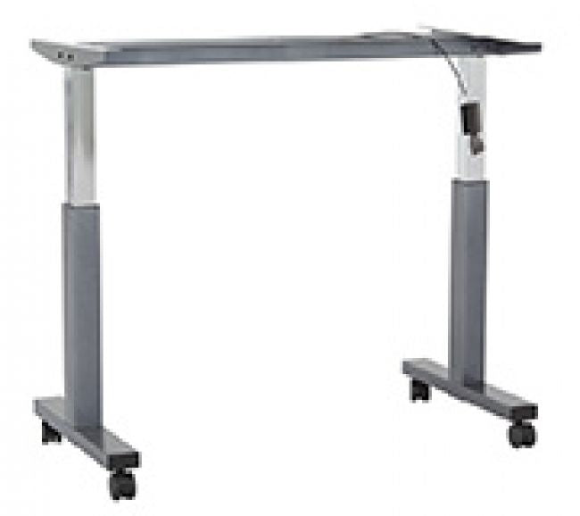 4' Frame for Height Adjustable Table Base - White