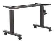 4' Frame for Height Adjustable Table Base - Black