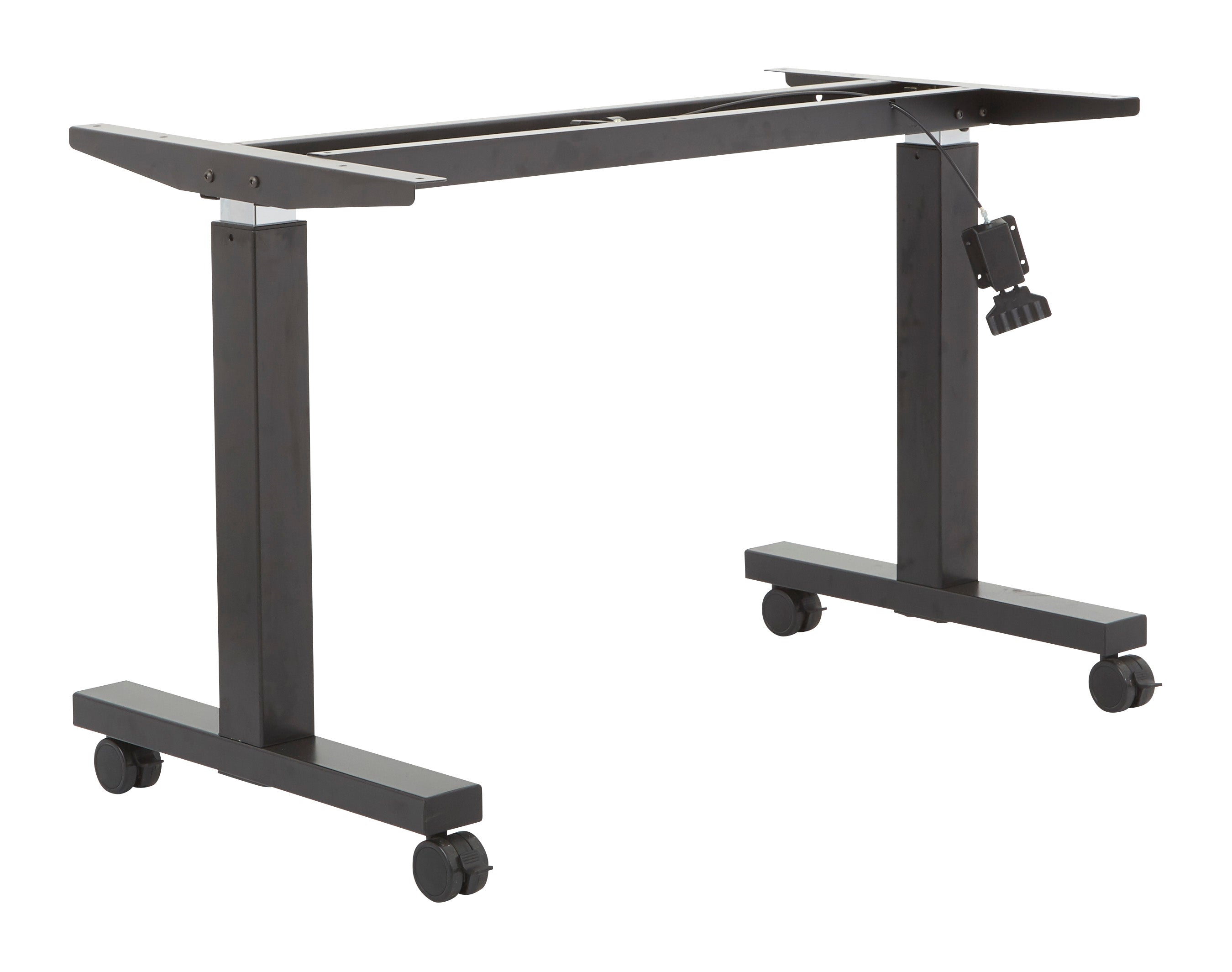 4' Frame for Height Adjustable Table Base - Black