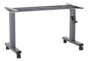 4' Frame for Height Adjustable Table - Titanium