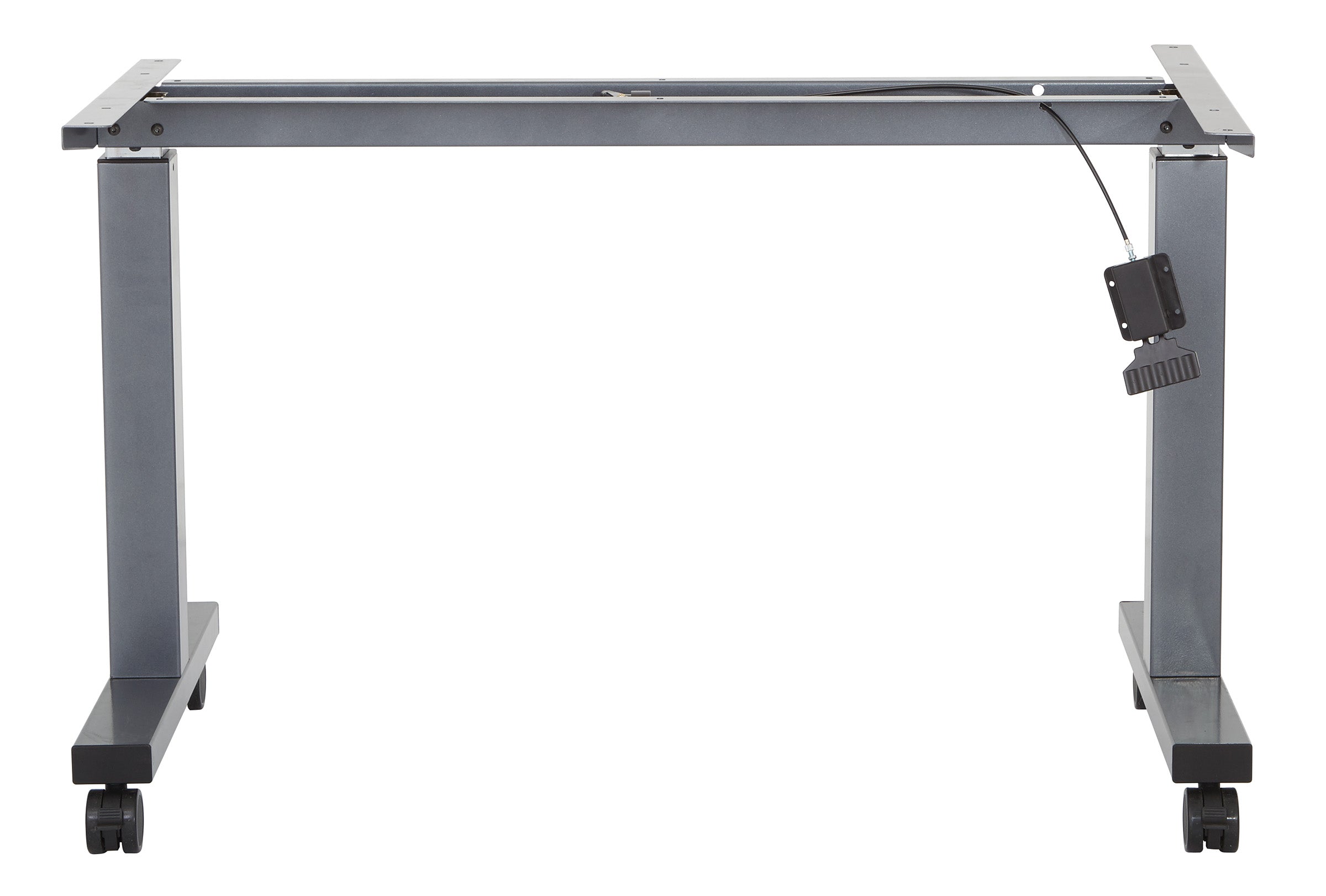 4' Frame for Height Adjustable Table - Titanium