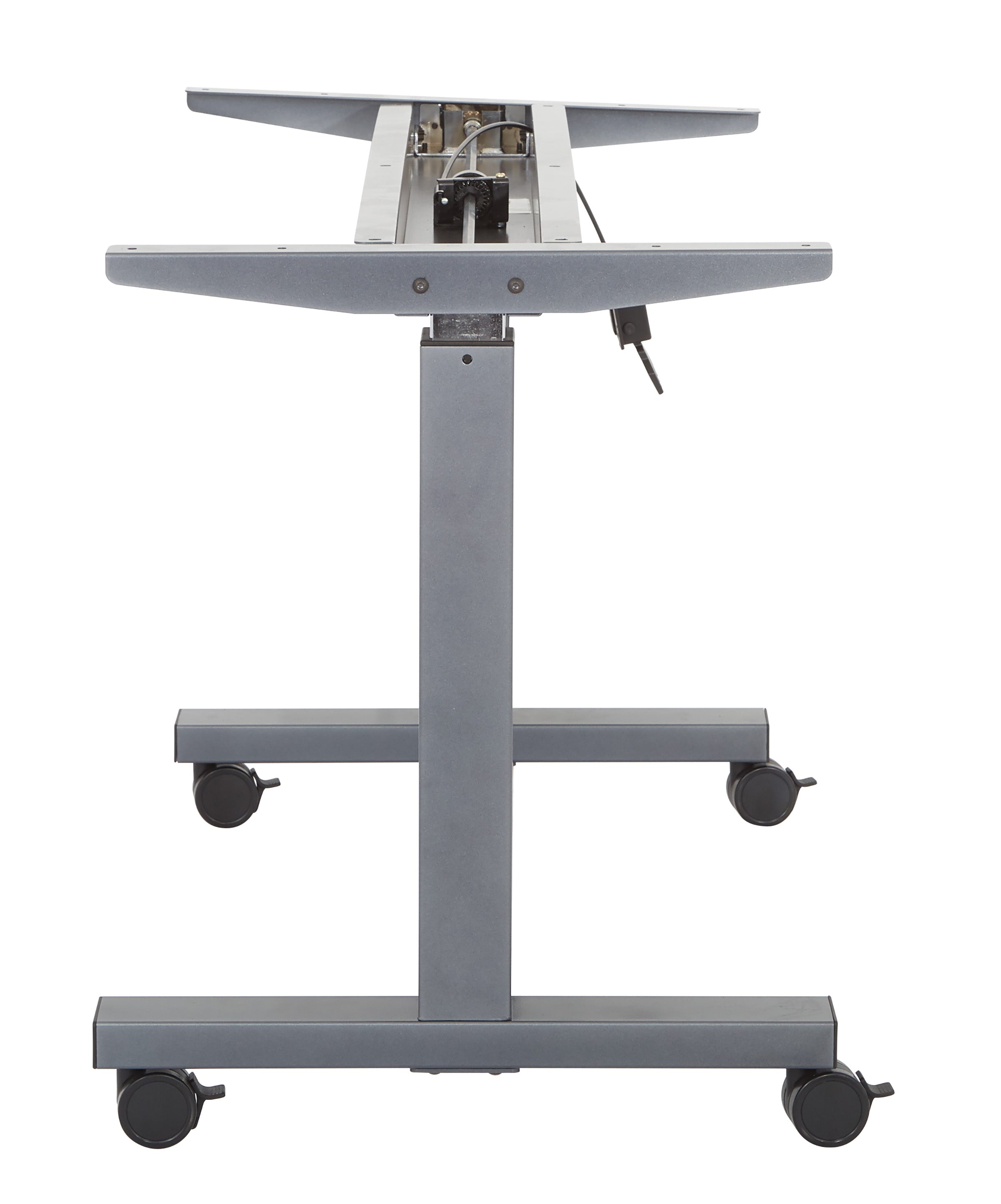 4' Frame for Height Adjustable Table - Titanium