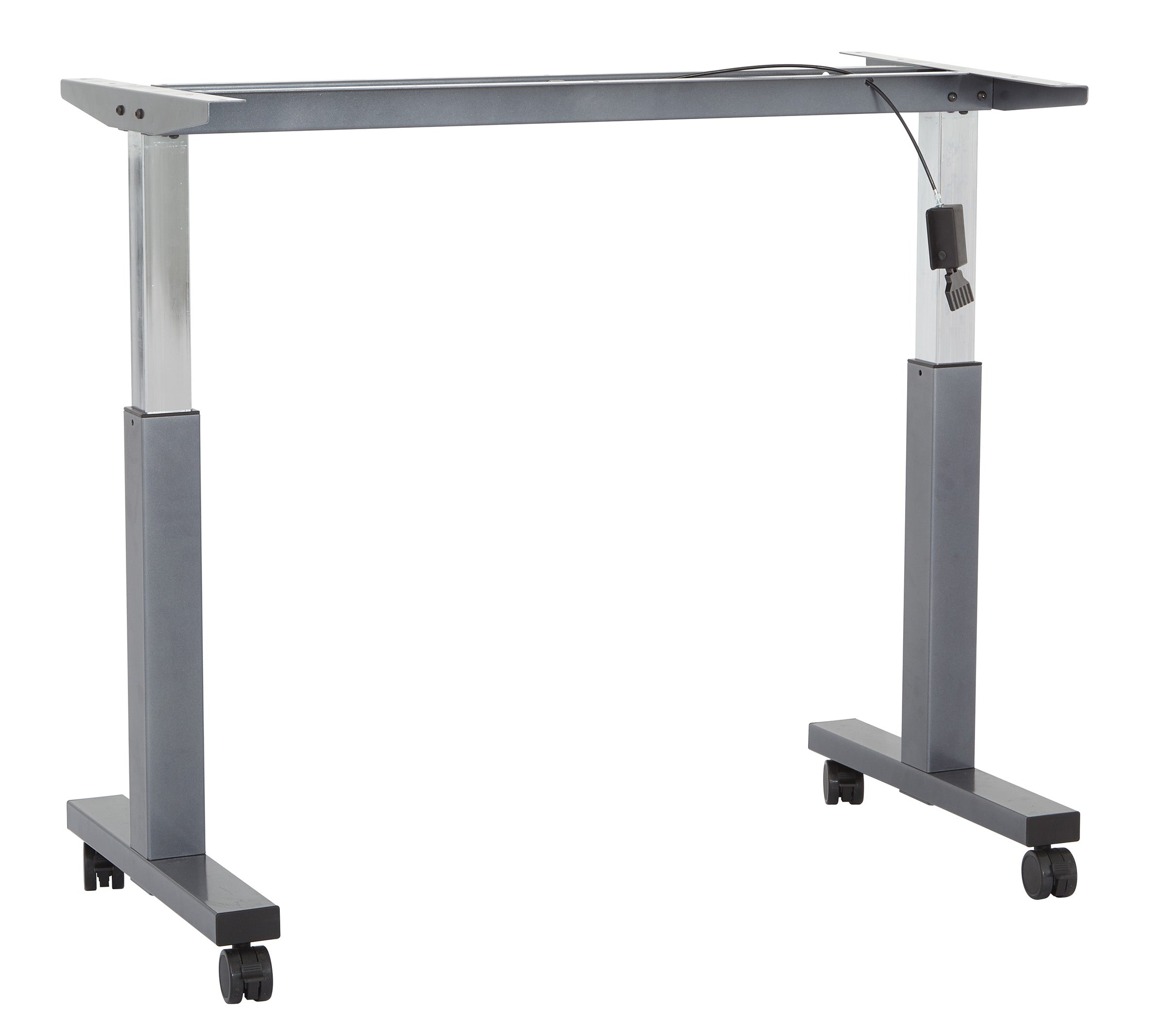 4' Frame for Height Adjustable Table - Titanium