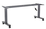 6' Frame for Height Adjustable Table - Titanium