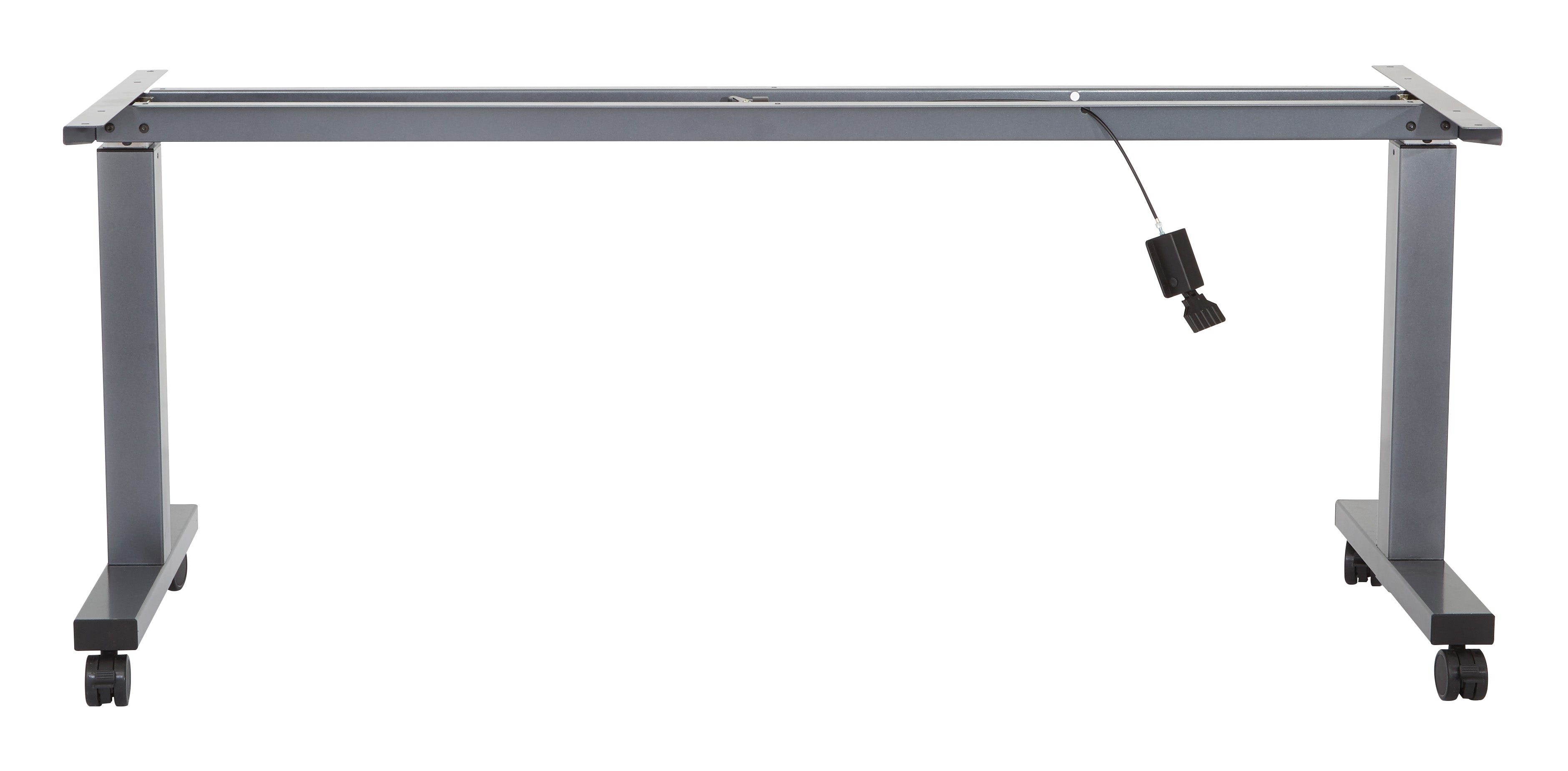 6' Frame for Height Adjustable Table - Titanium