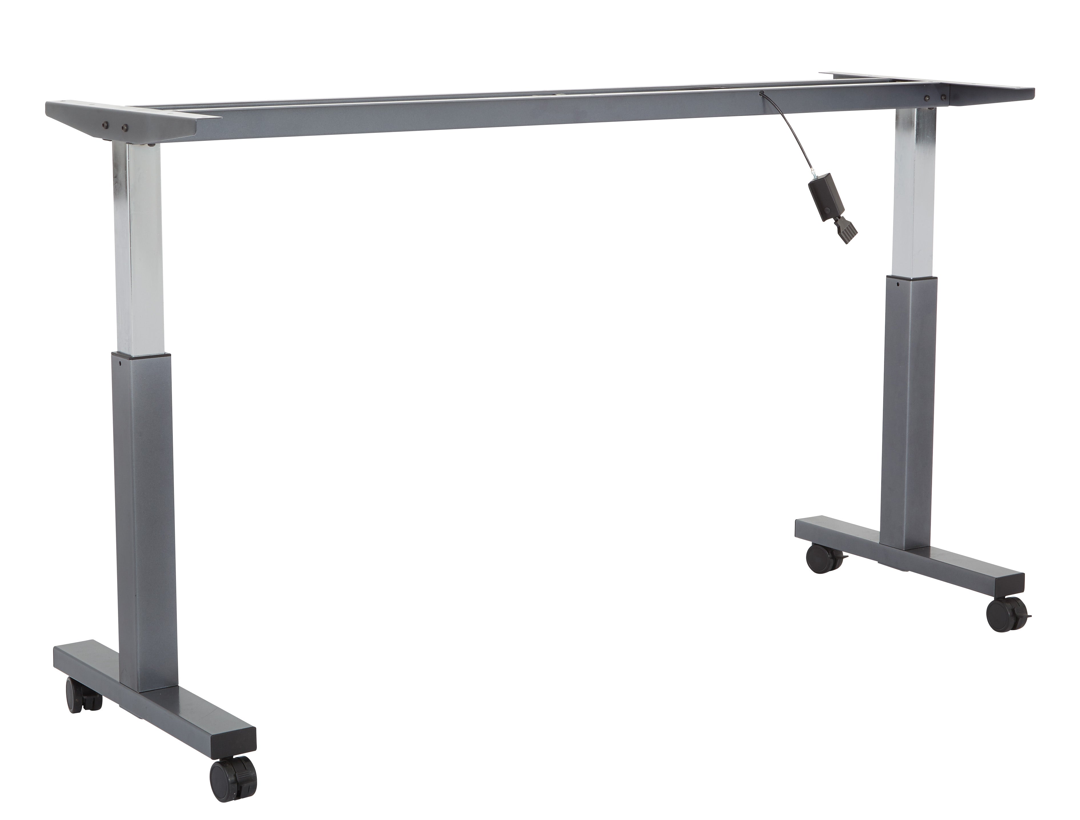 6' Frame for Height Adjustable Table - Titanium