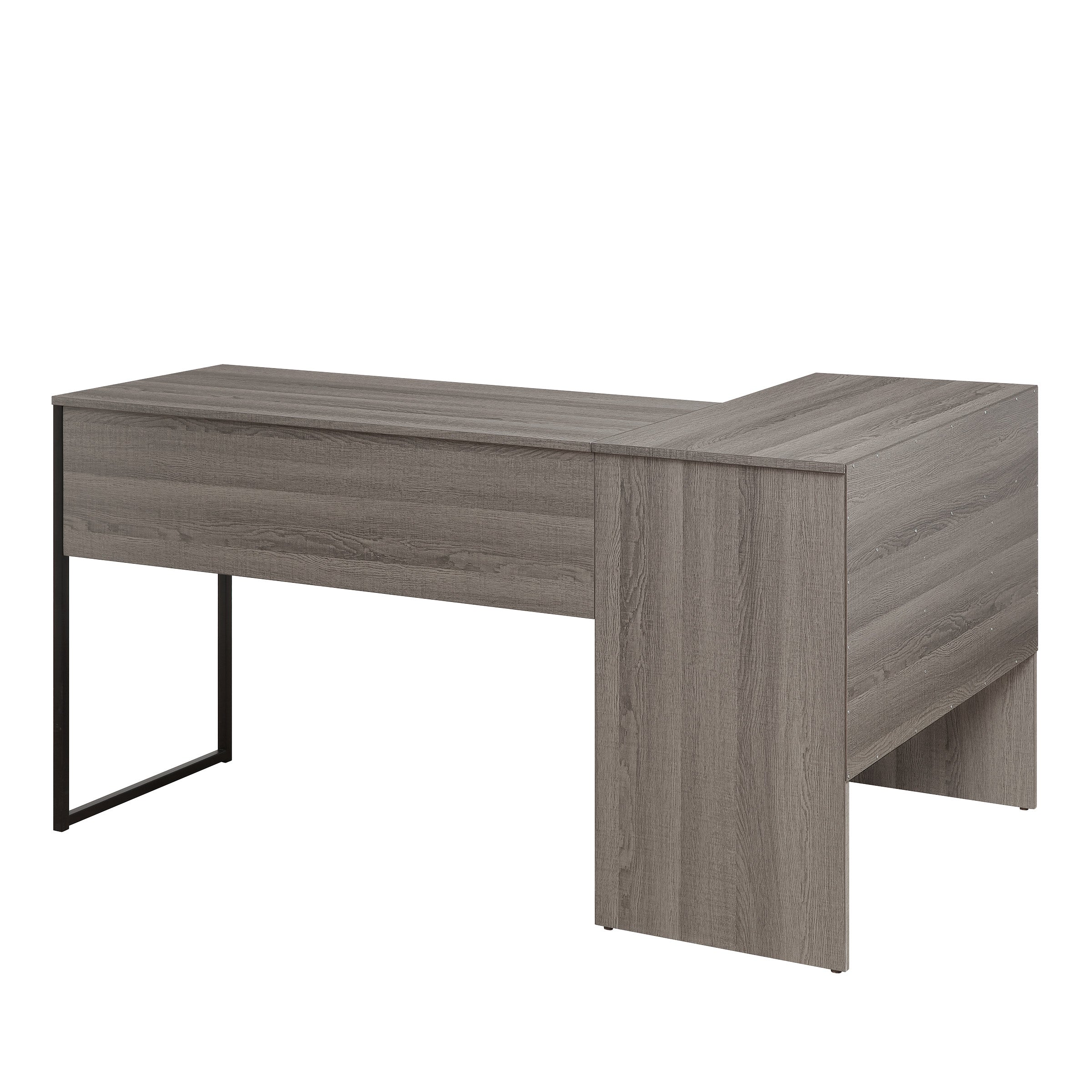 Hagney Lane L-Shaped Desk - Farm Oak