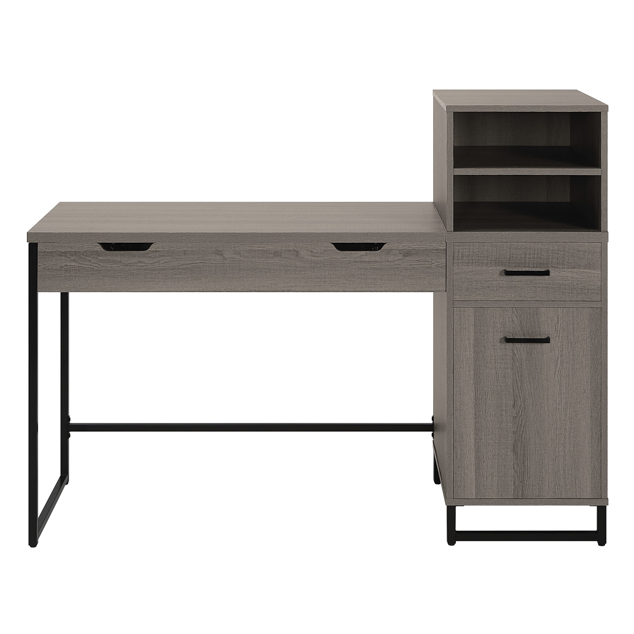 Hagney Lane Sit-To-Stand Desk - Farm Oak