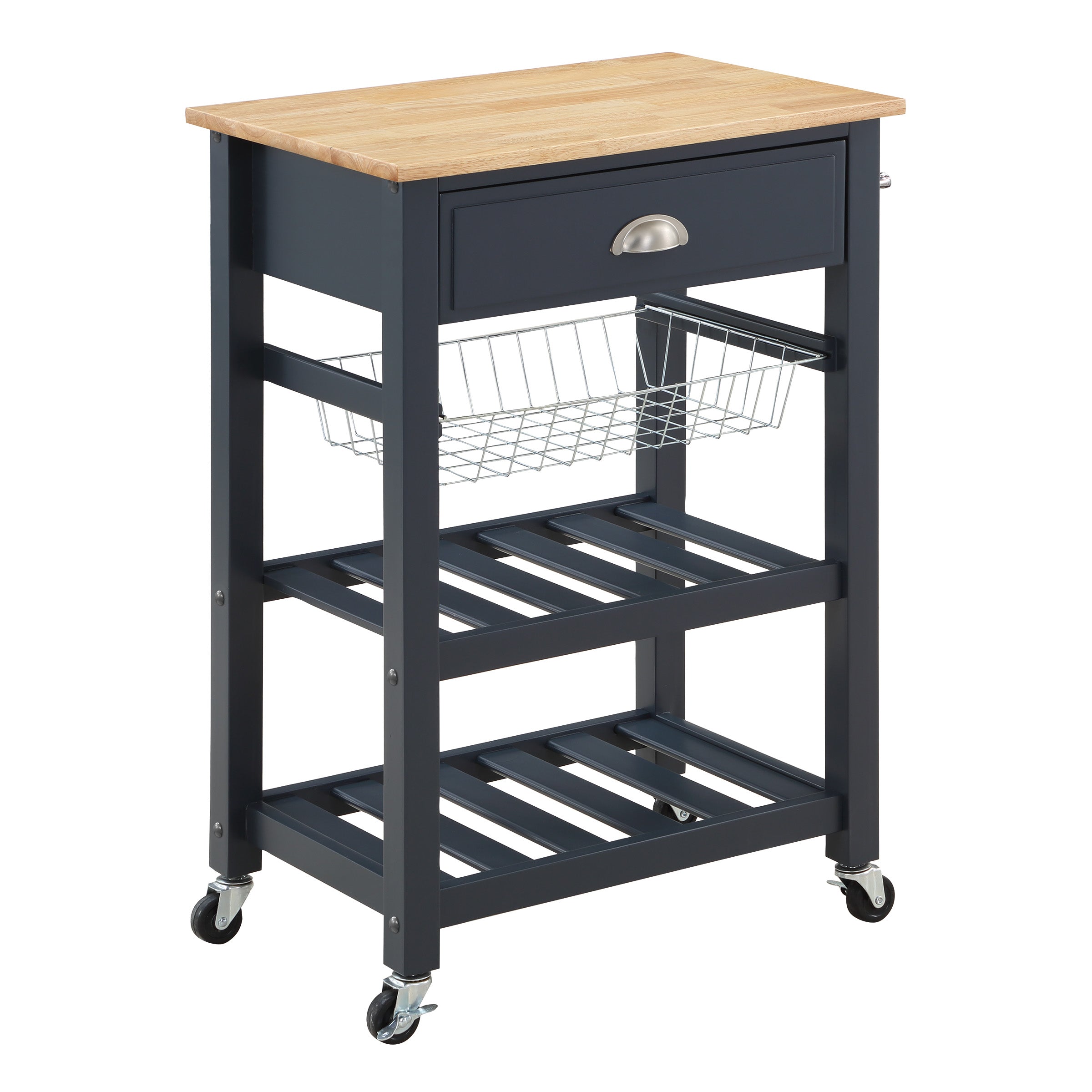 Hampton Kitchen Cart Blue - Blue